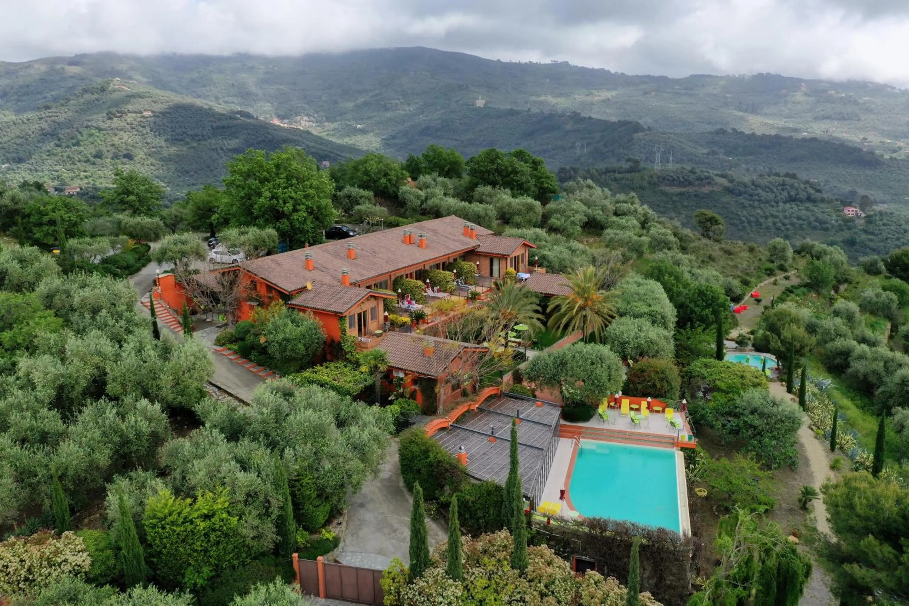 Bird's eye view in Relais San Damian