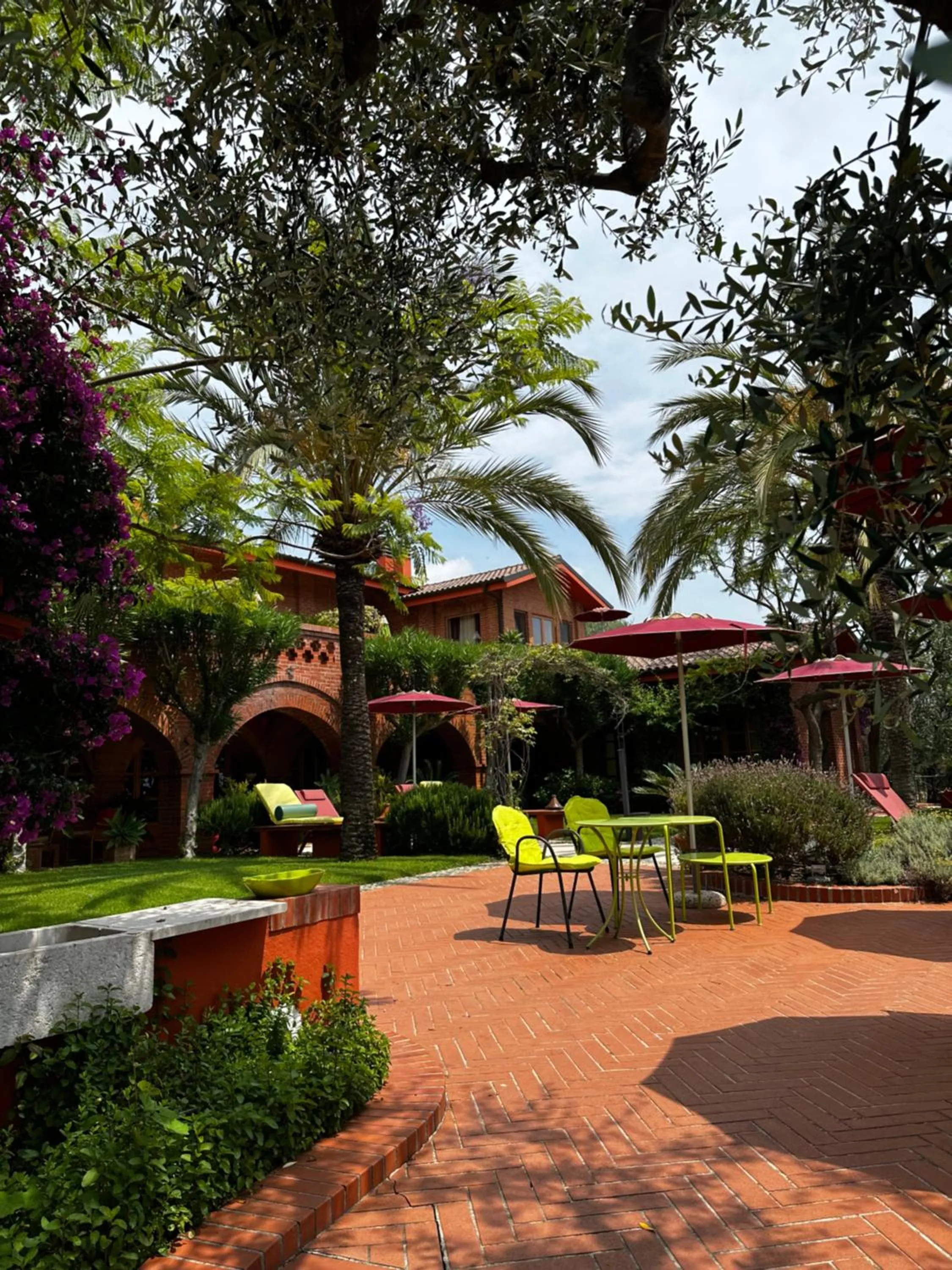 Garden in Relais San Damian