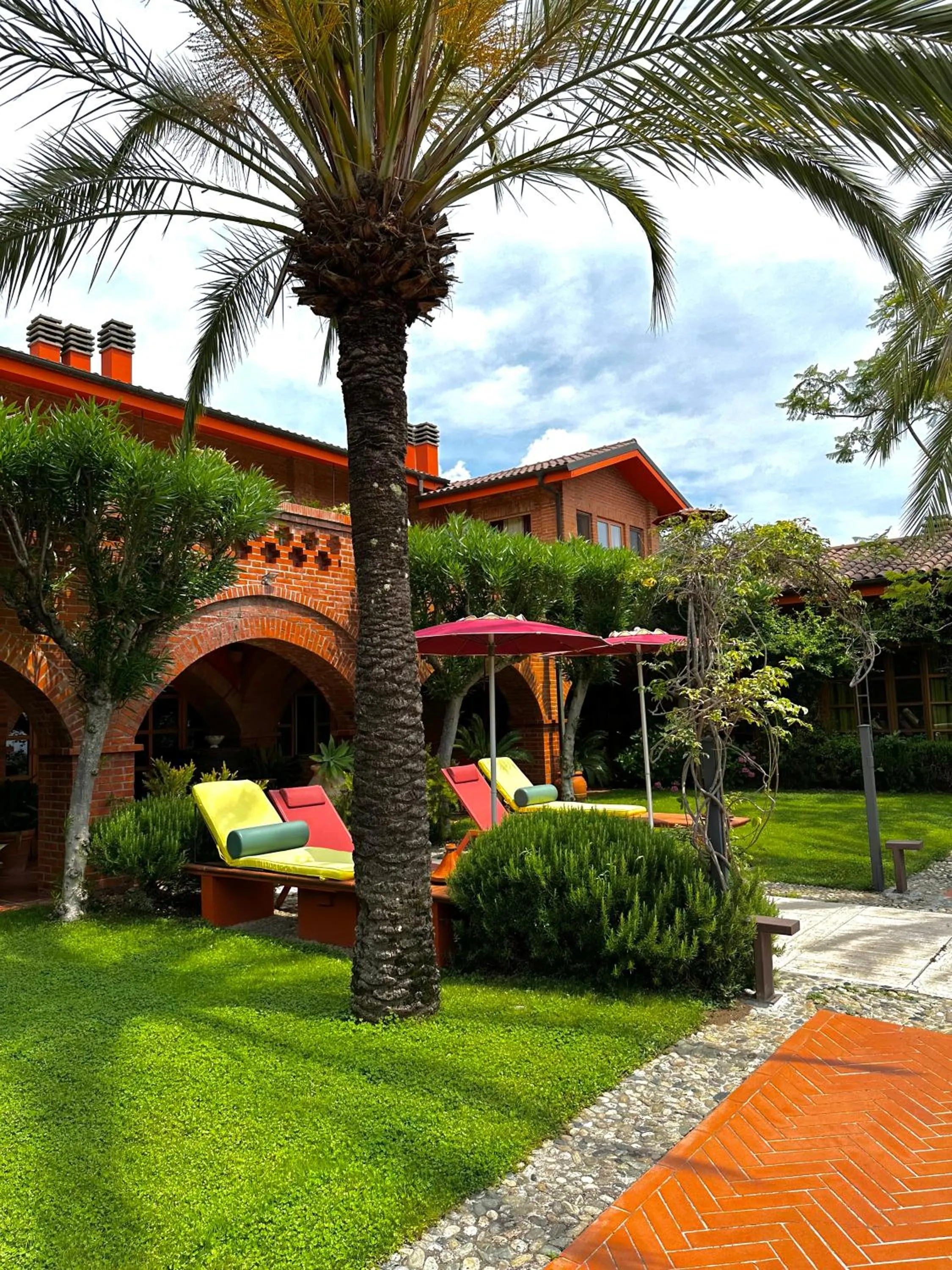 Garden in Relais San Damian