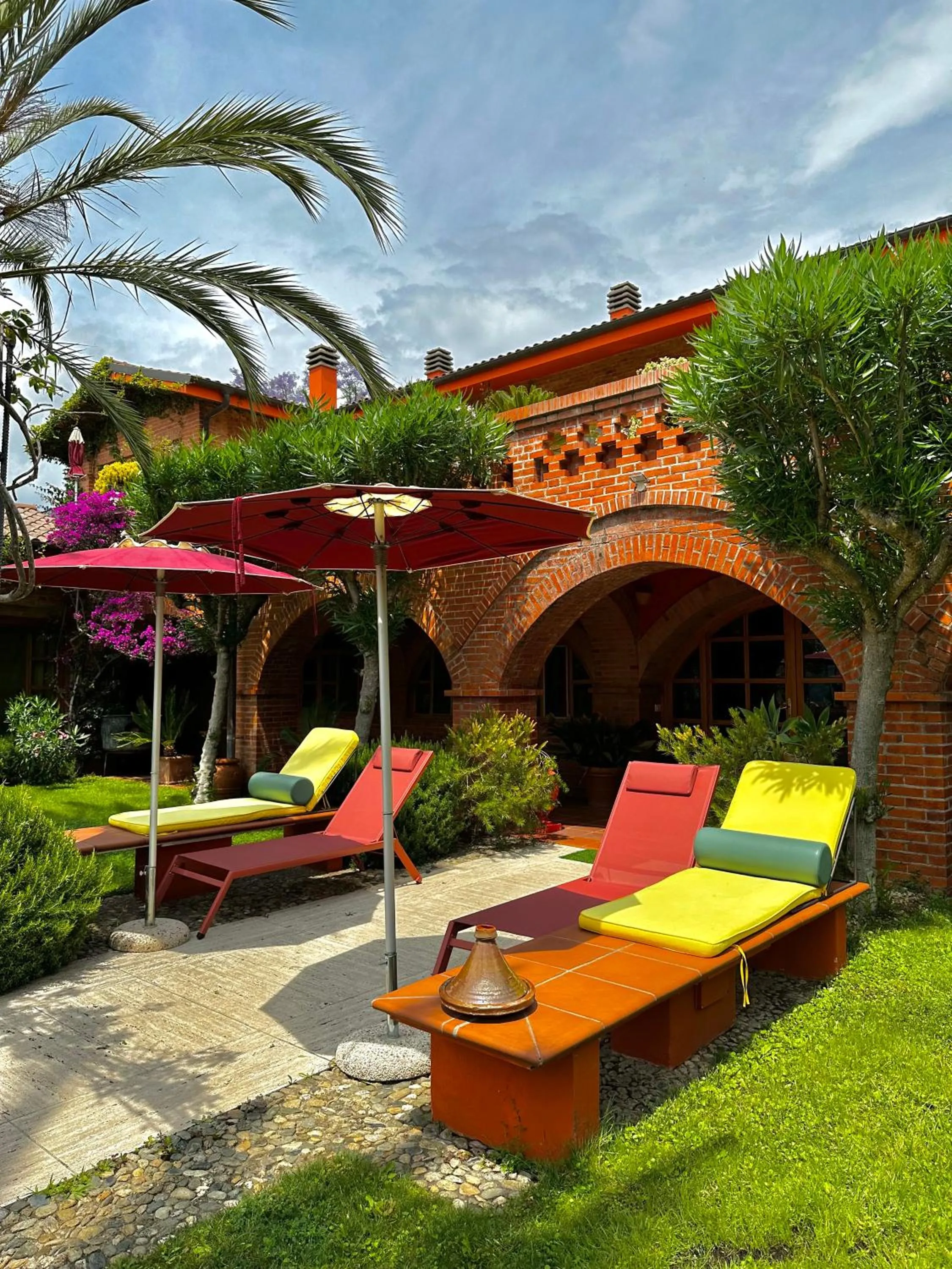 Garden in Relais San Damian