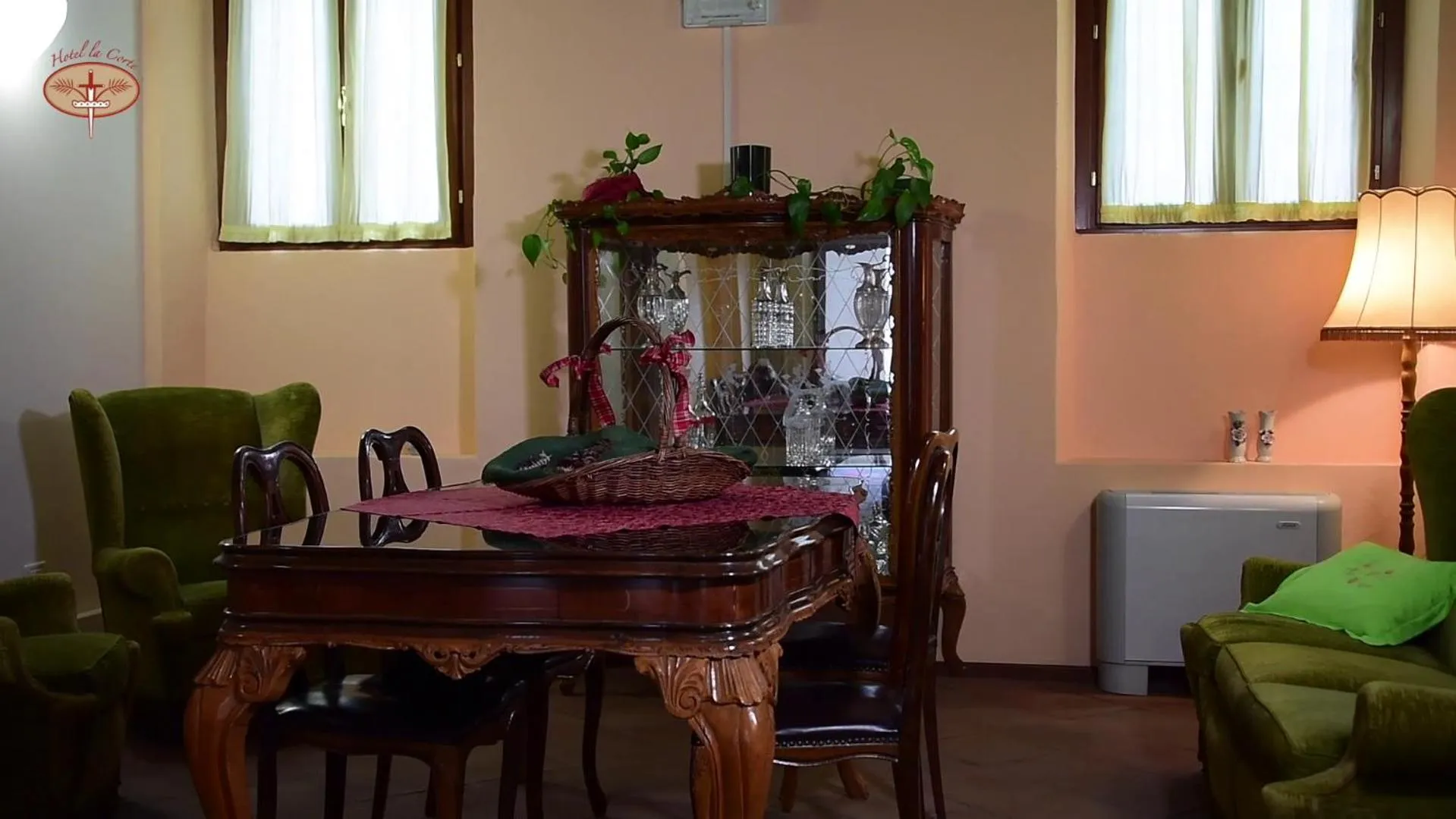 Patio in Hotel La Corte