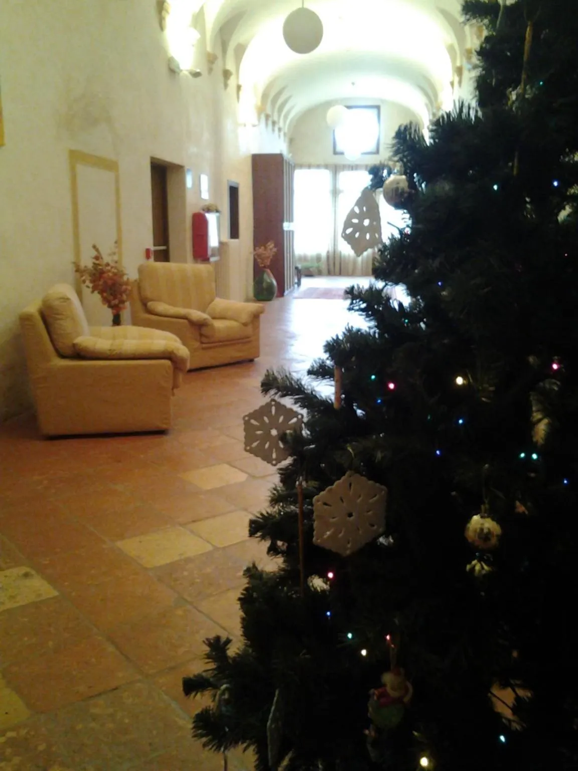 Decorative detail in Hotel La Corte