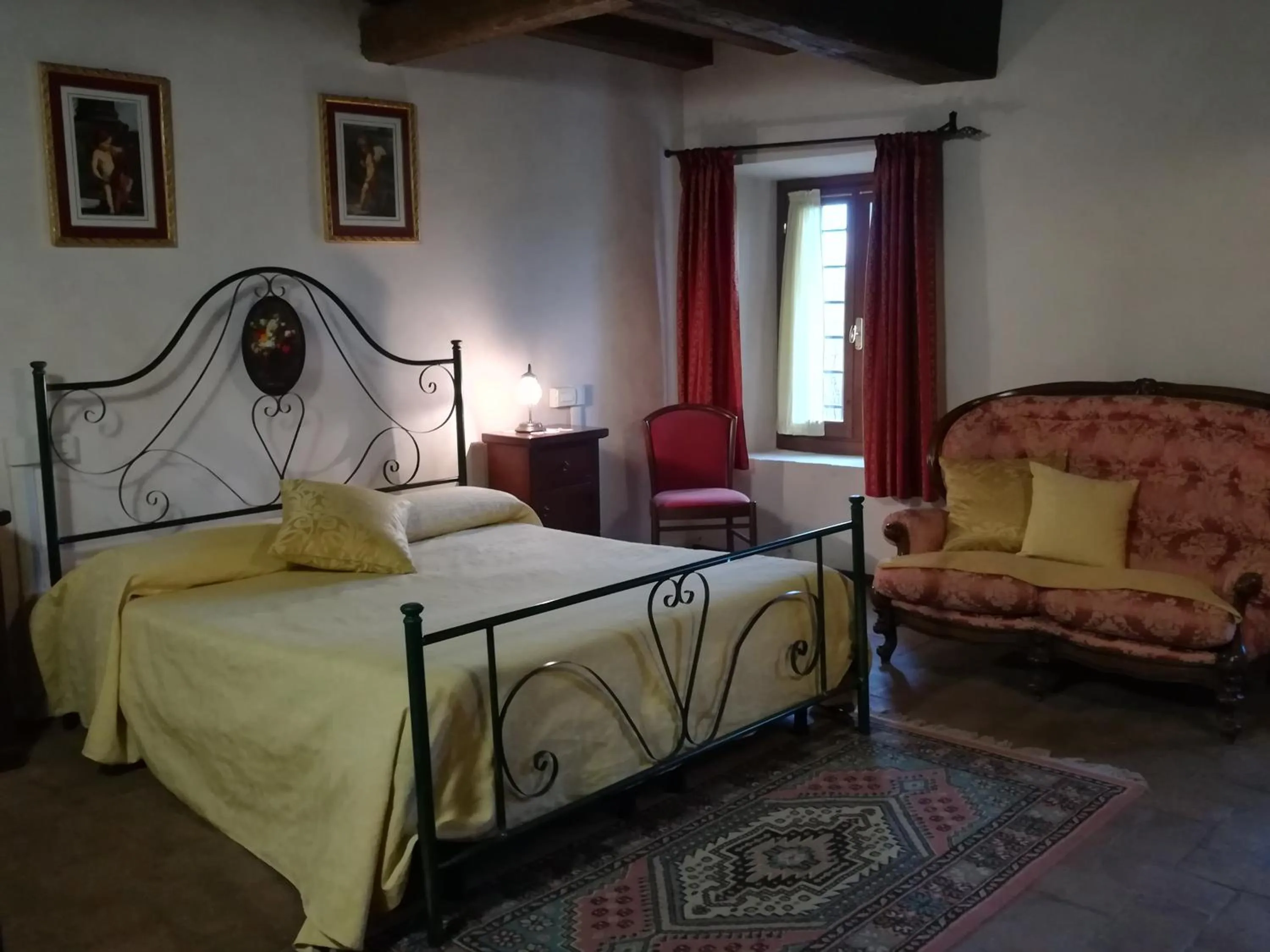 Bedroom, Bed in Hotel La Corte