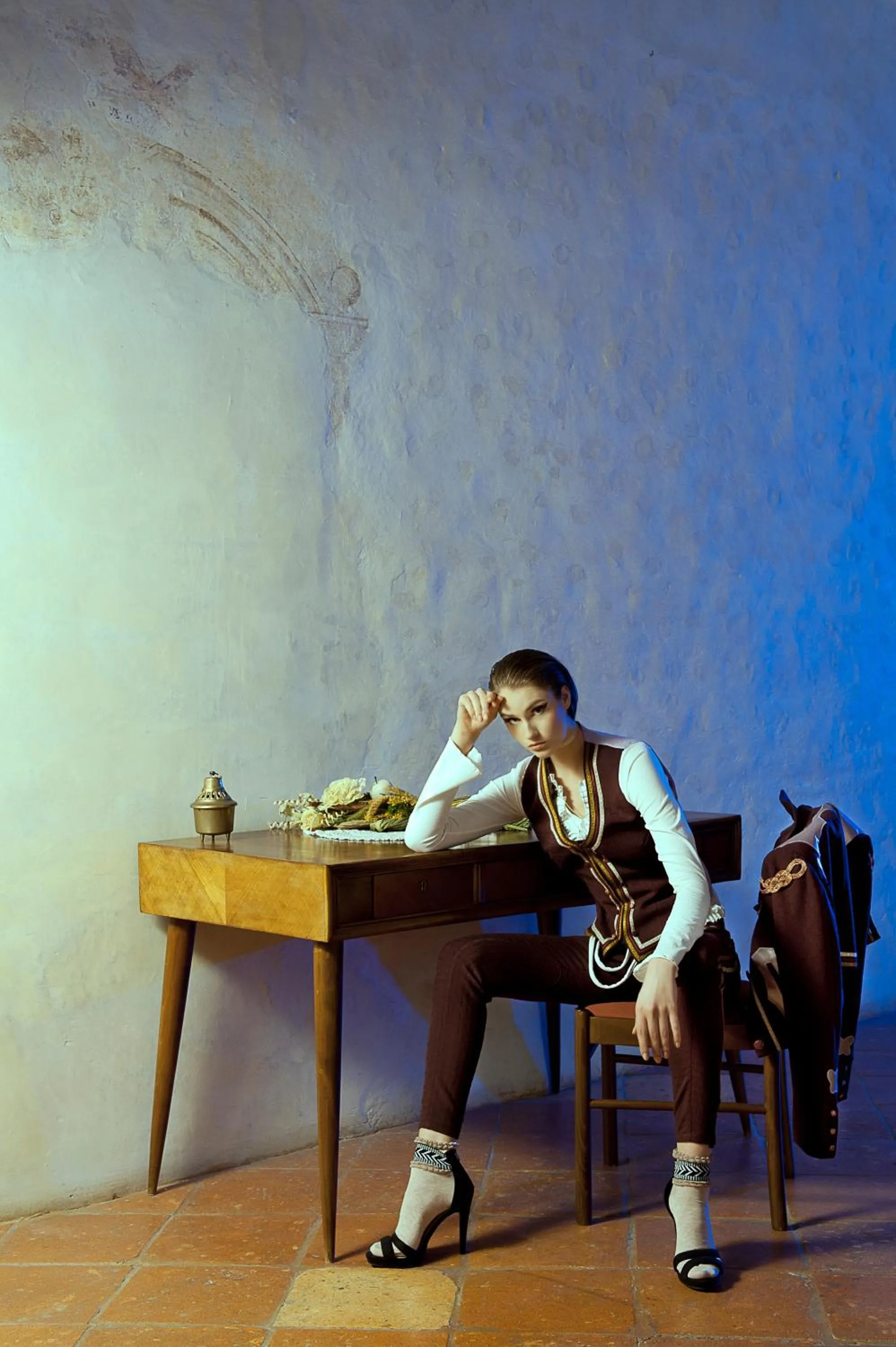 Decorative detail in Hotel La Corte