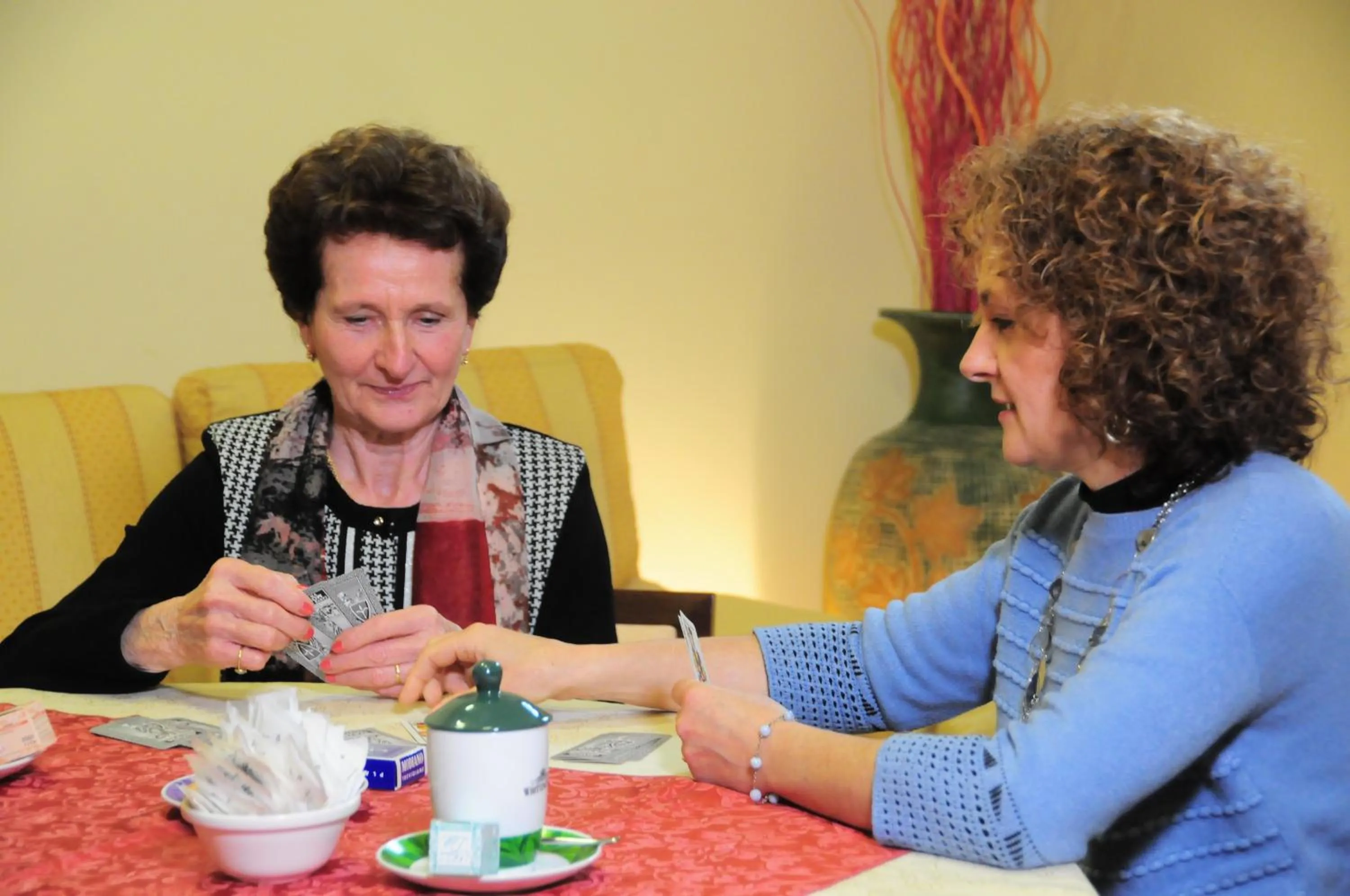 Communal lounge/ TV room in Hotel La Corte