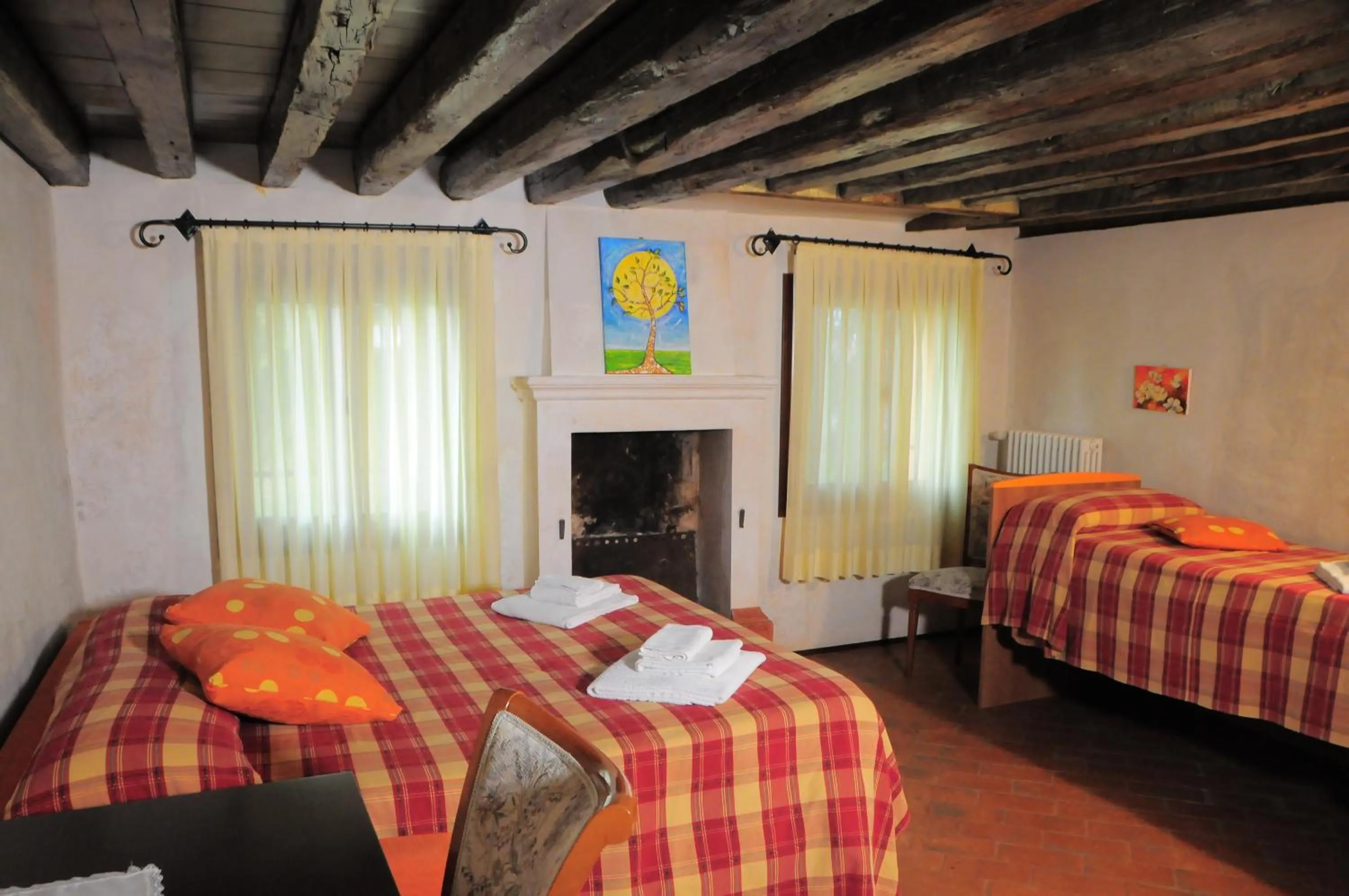Bedroom, Bed in Hotel La Corte