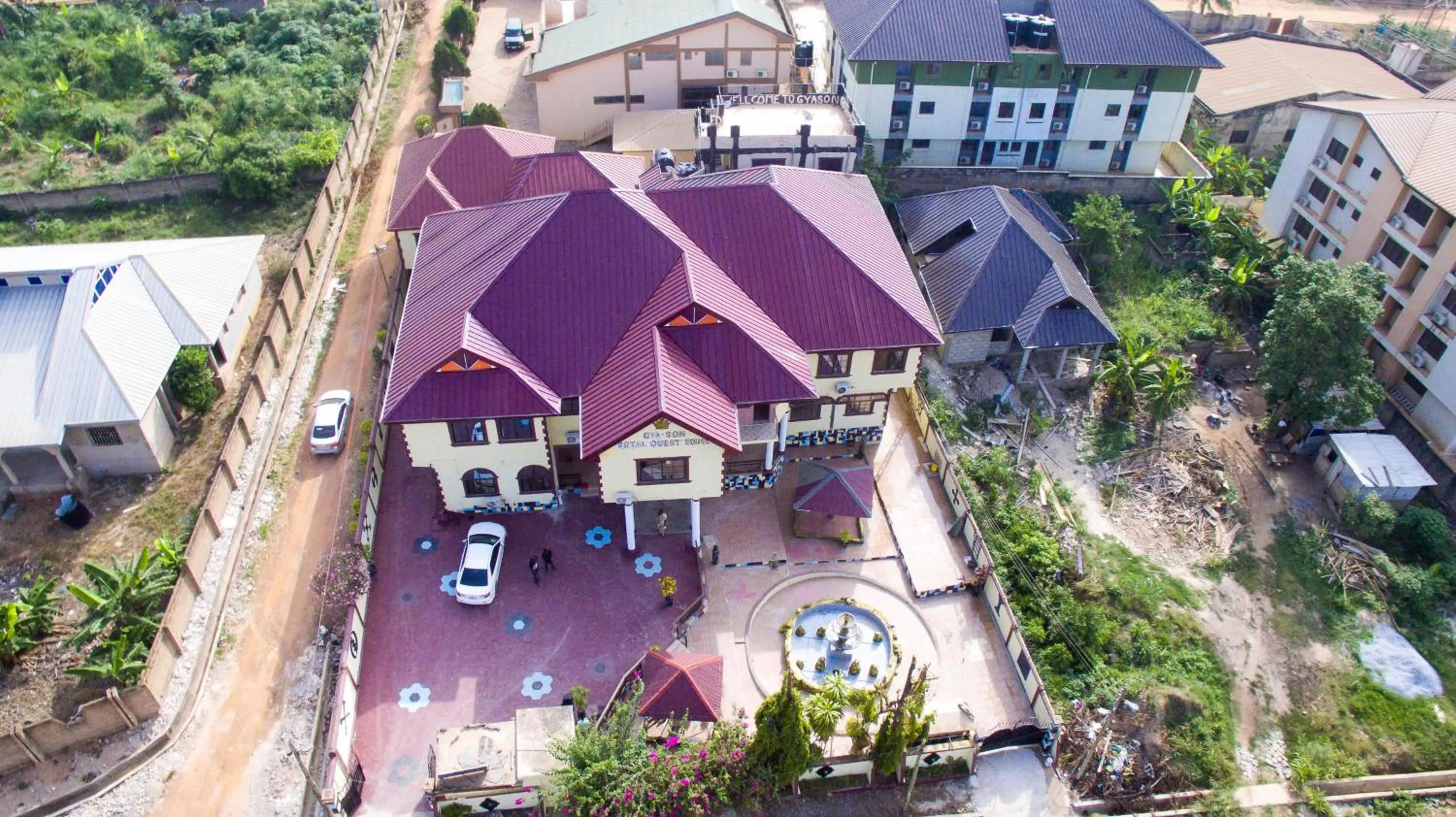 Bird's eye view in Gya-son Royal Guest House