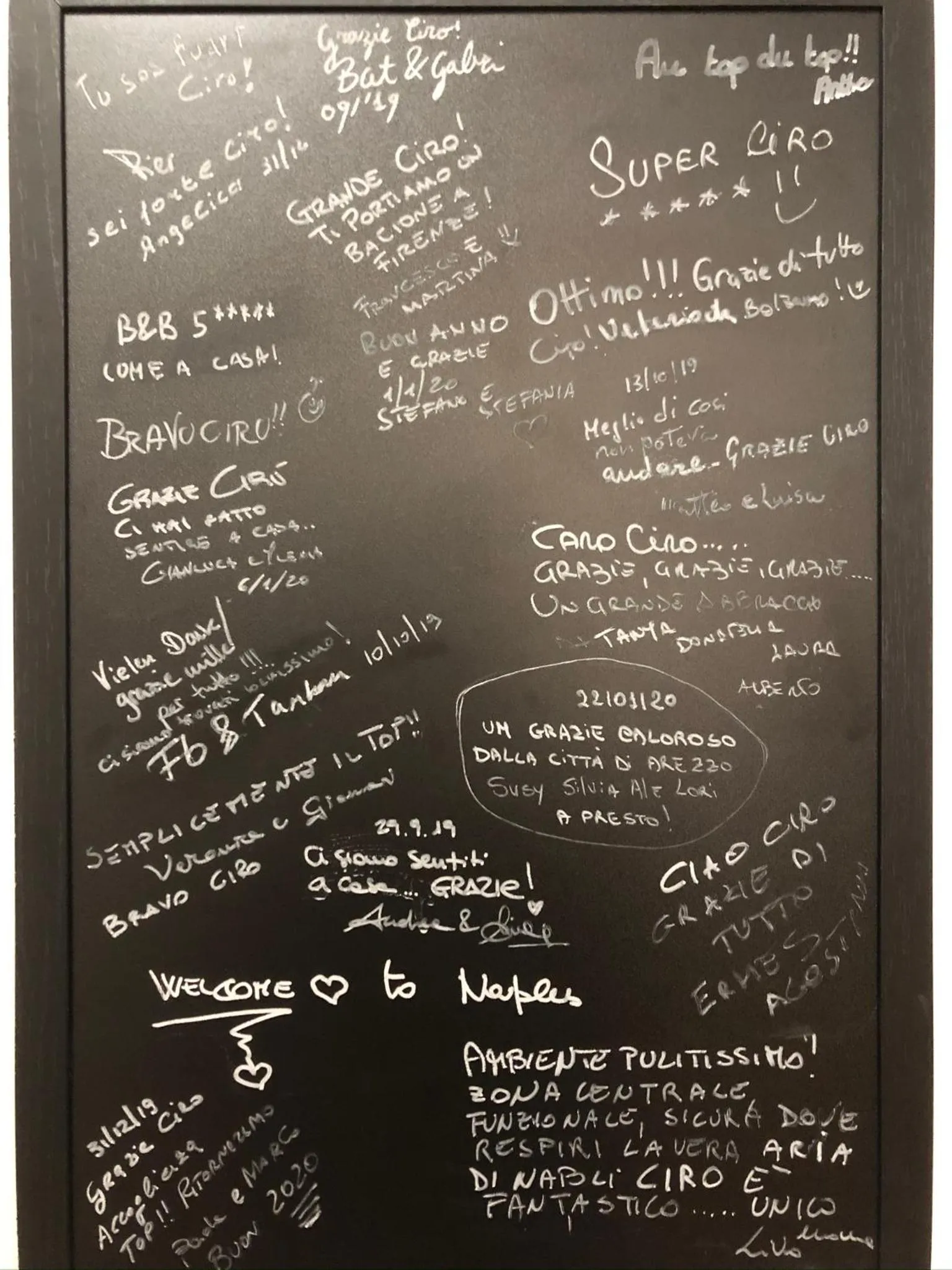 Guests in Petrucci B&B