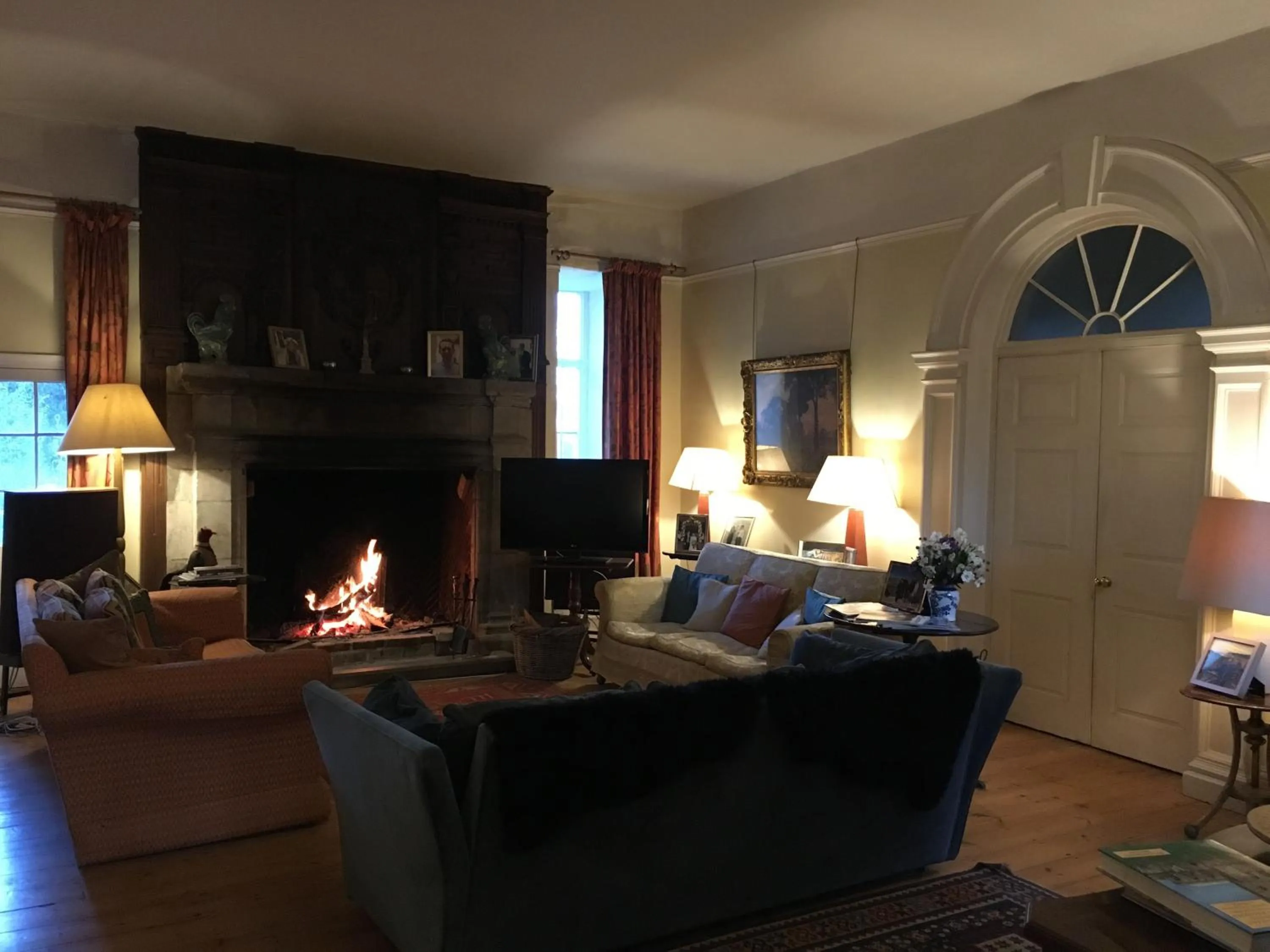 Communal lounge/ TV room in Marston Hall