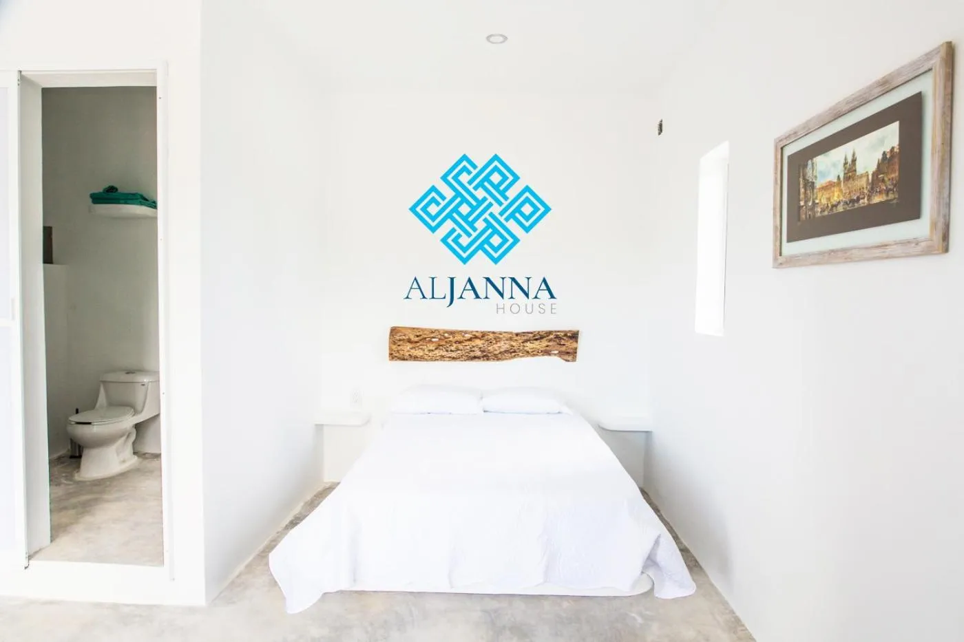 Bedroom, Bed in Aljanna House