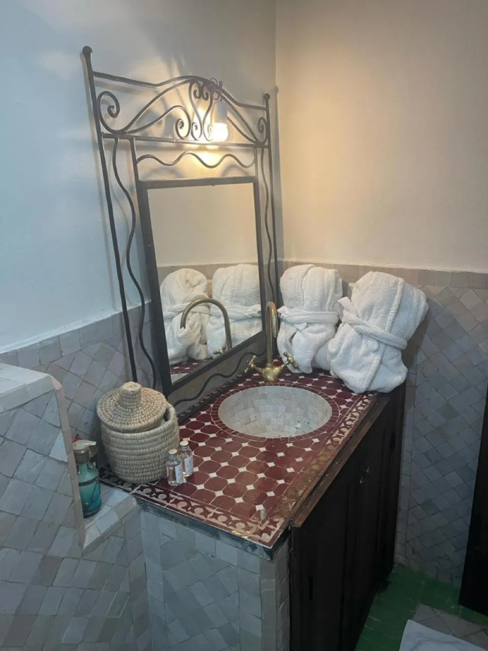 Bathroom in Riad Orange