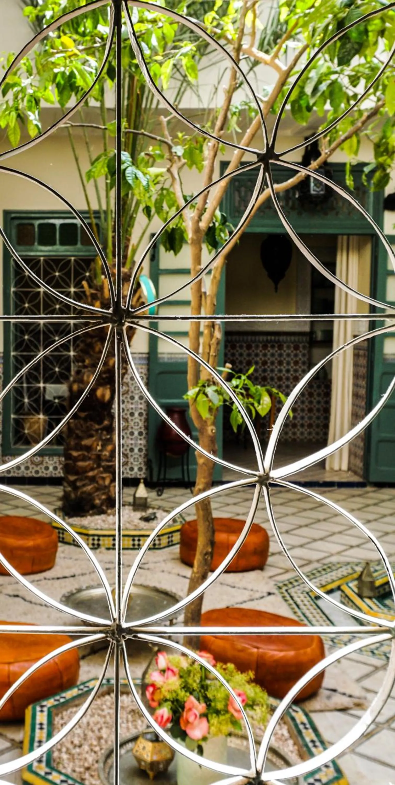 Patio in Riad Orange