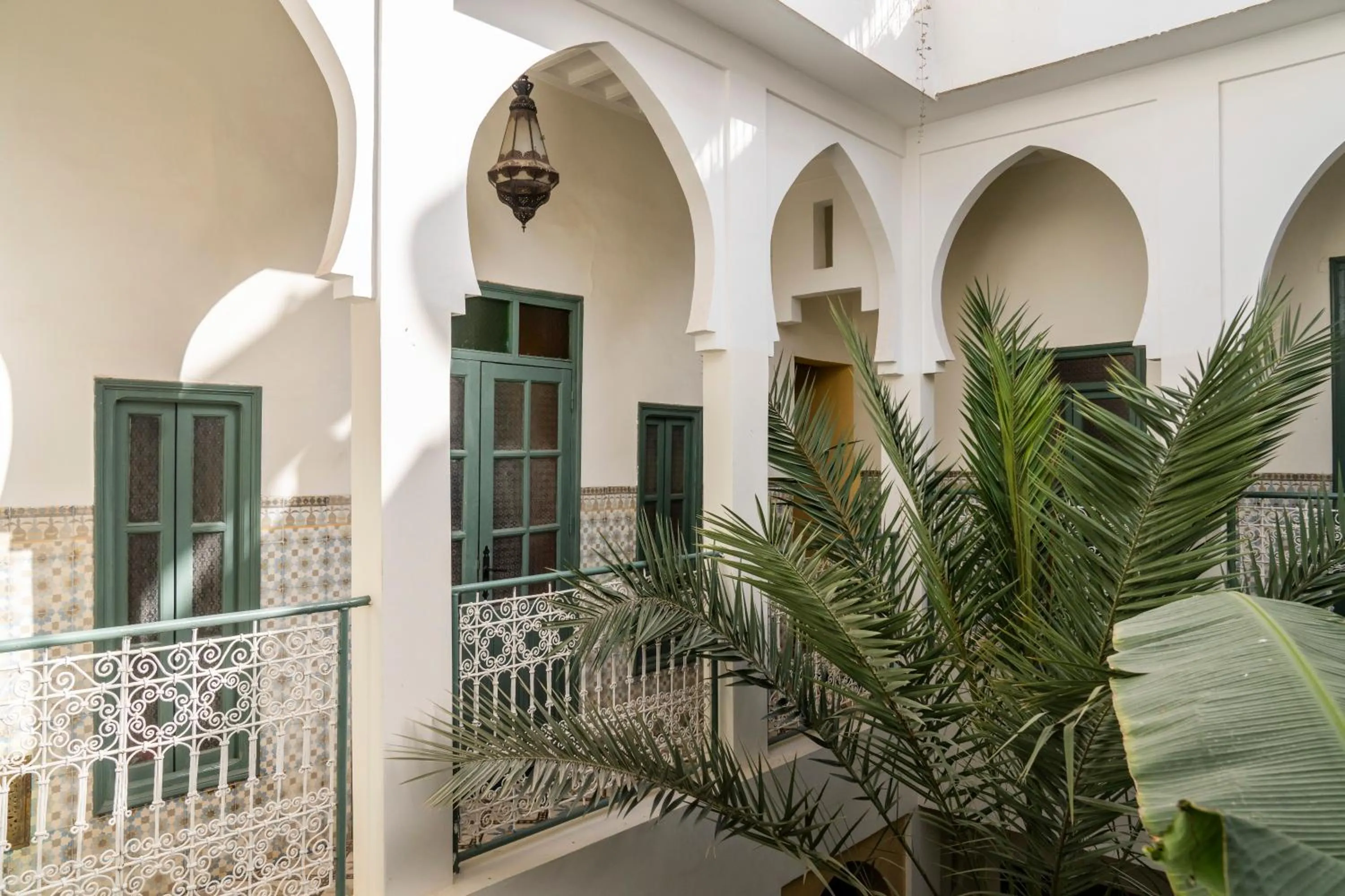 Patio in Riad Orange