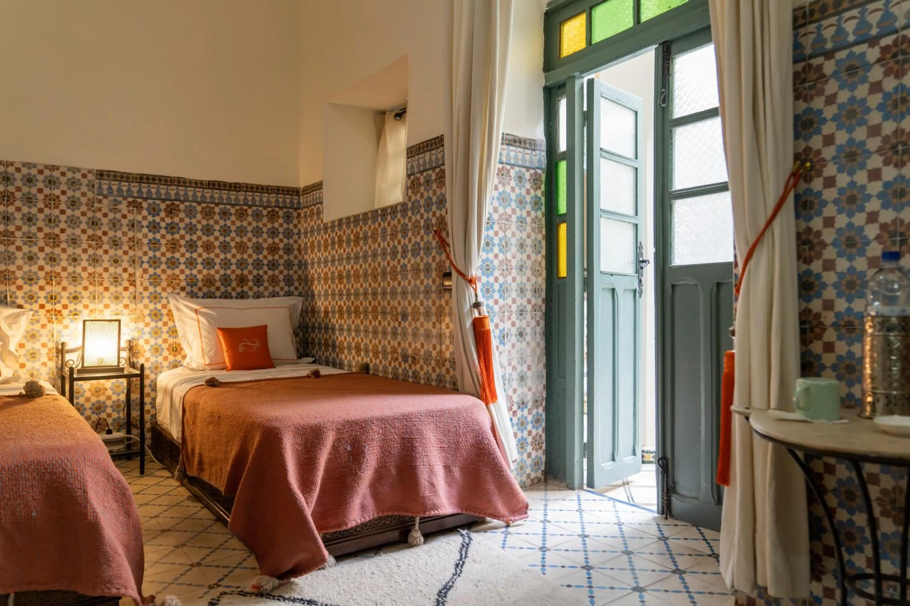 Bedroom, Bed in Riad Orange