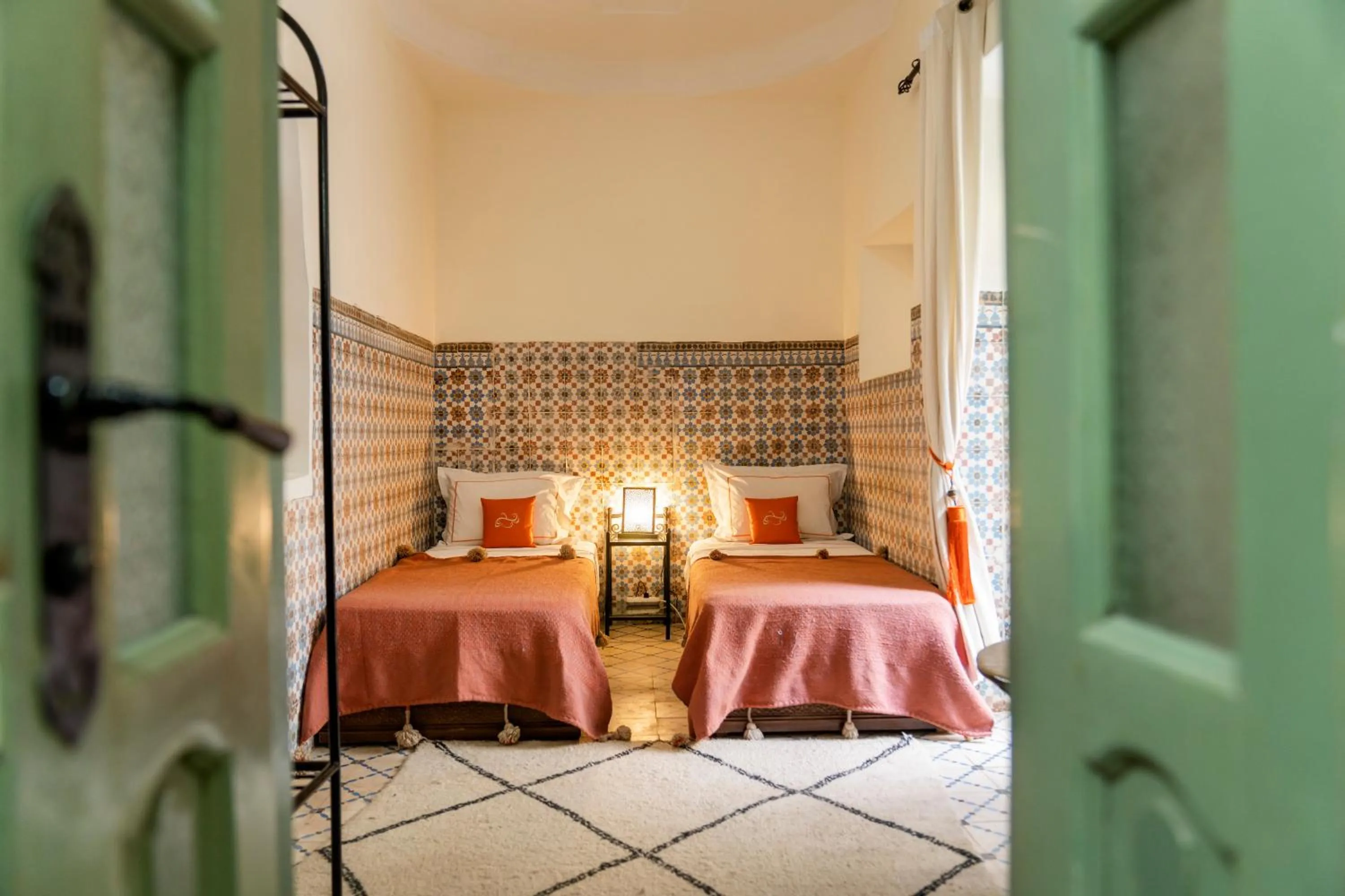 Bedroom, Bed in Riad Orange