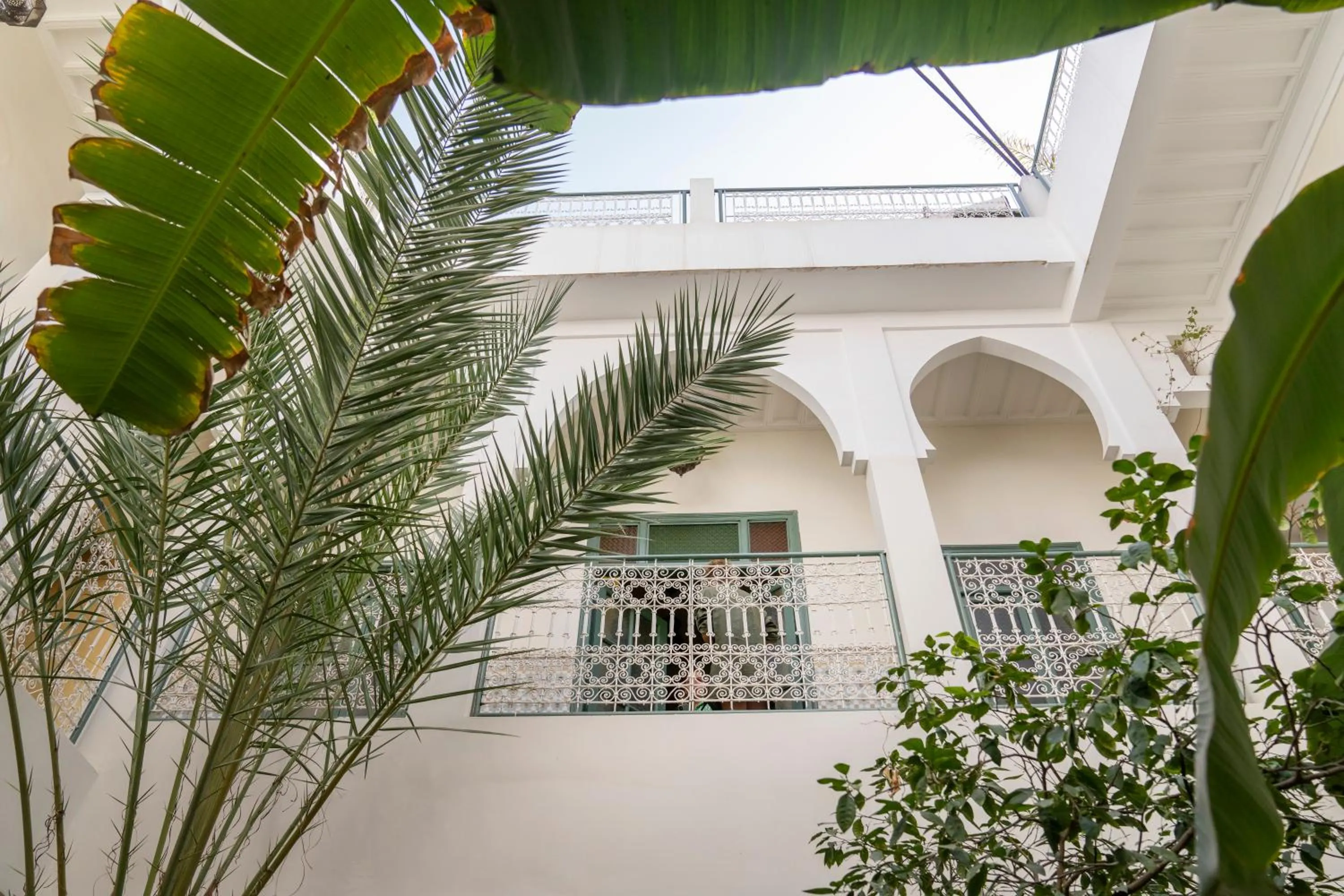Patio in Riad Orange