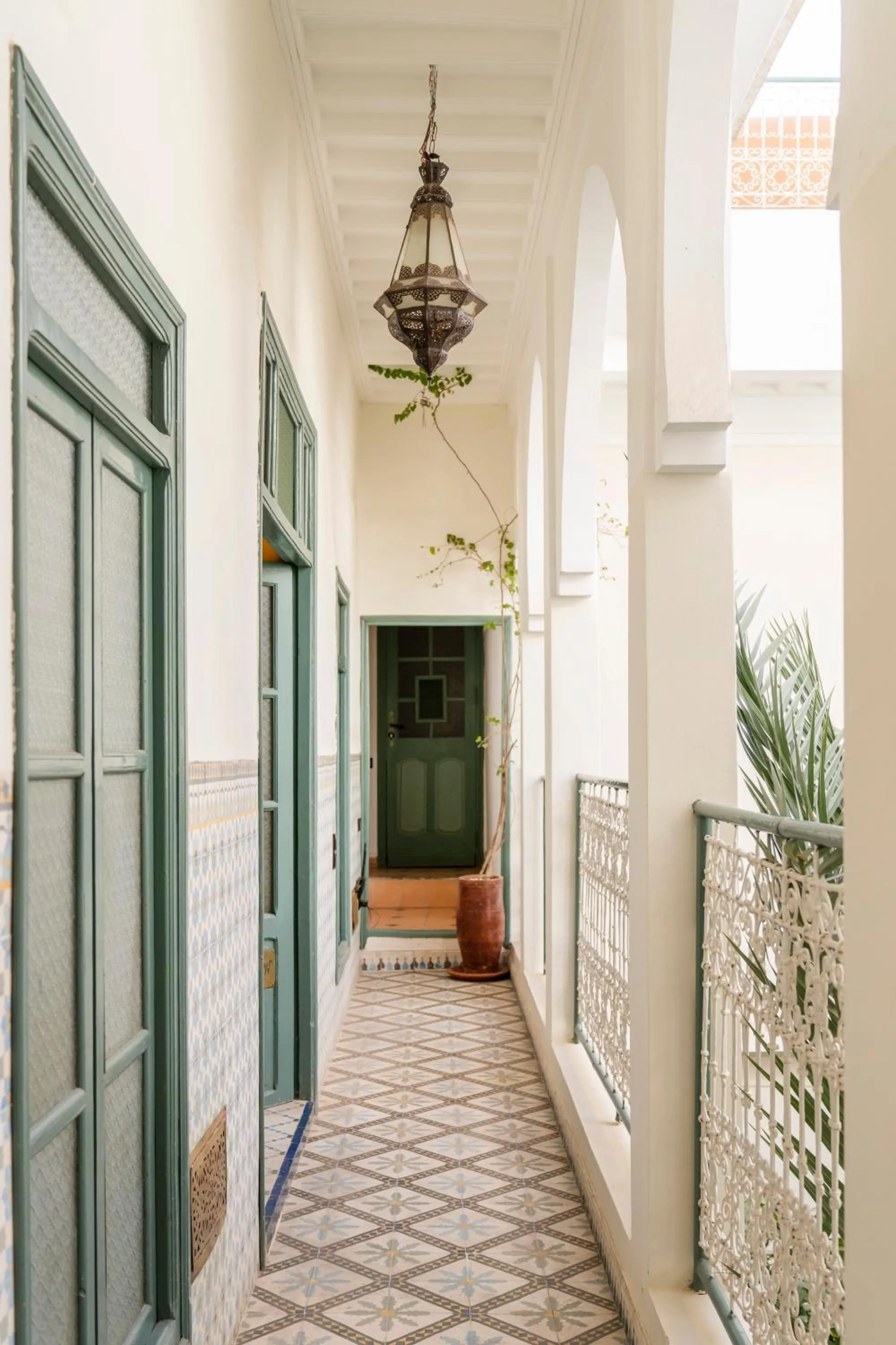 Patio in Riad Orange
