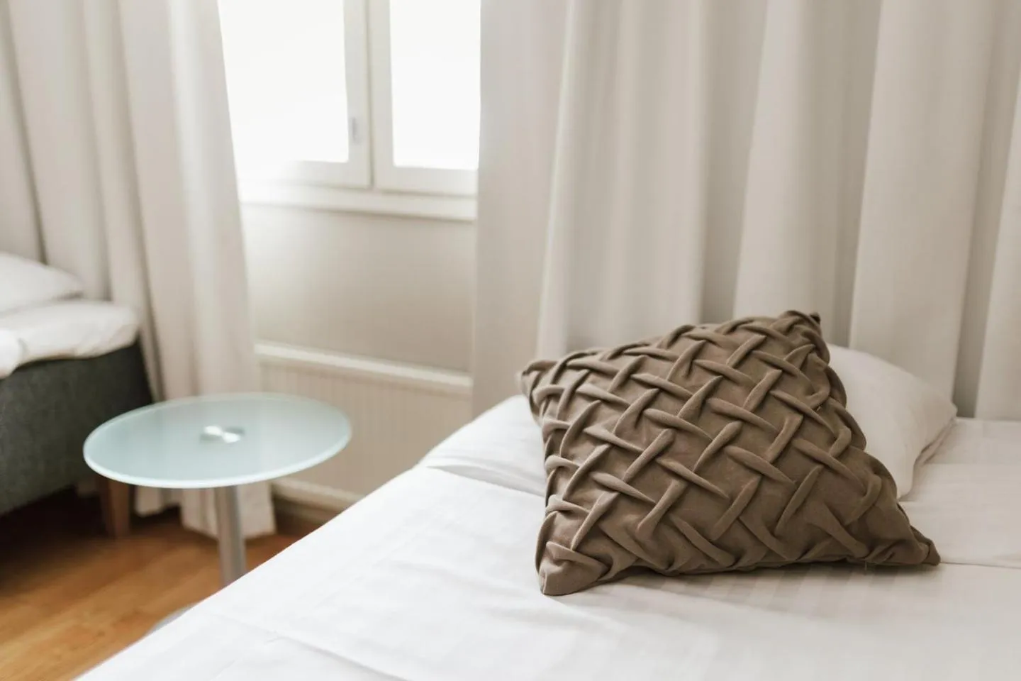 Bed in Hotel Jokipuisto