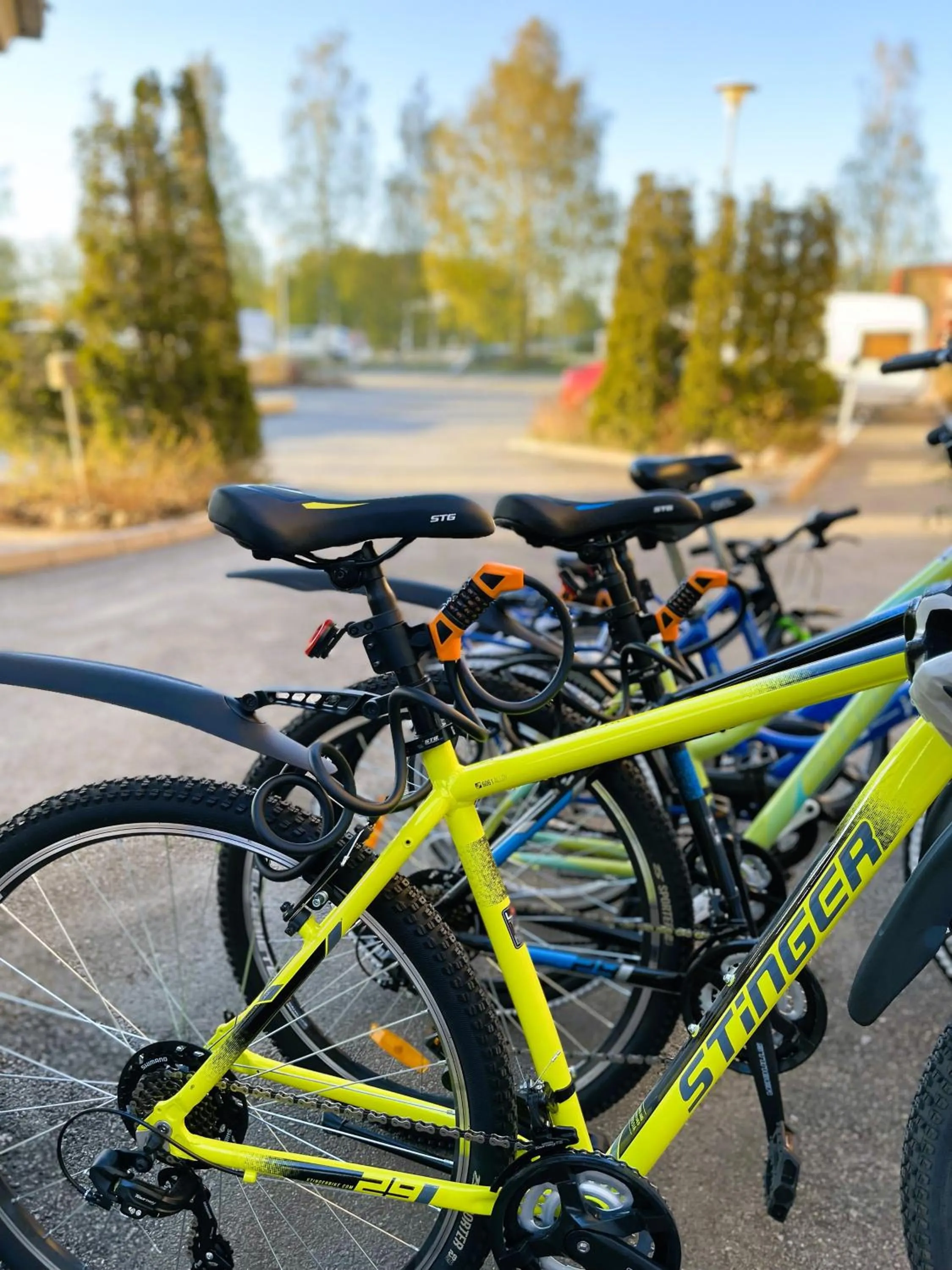 Cycling in Hotel Jokipuisto