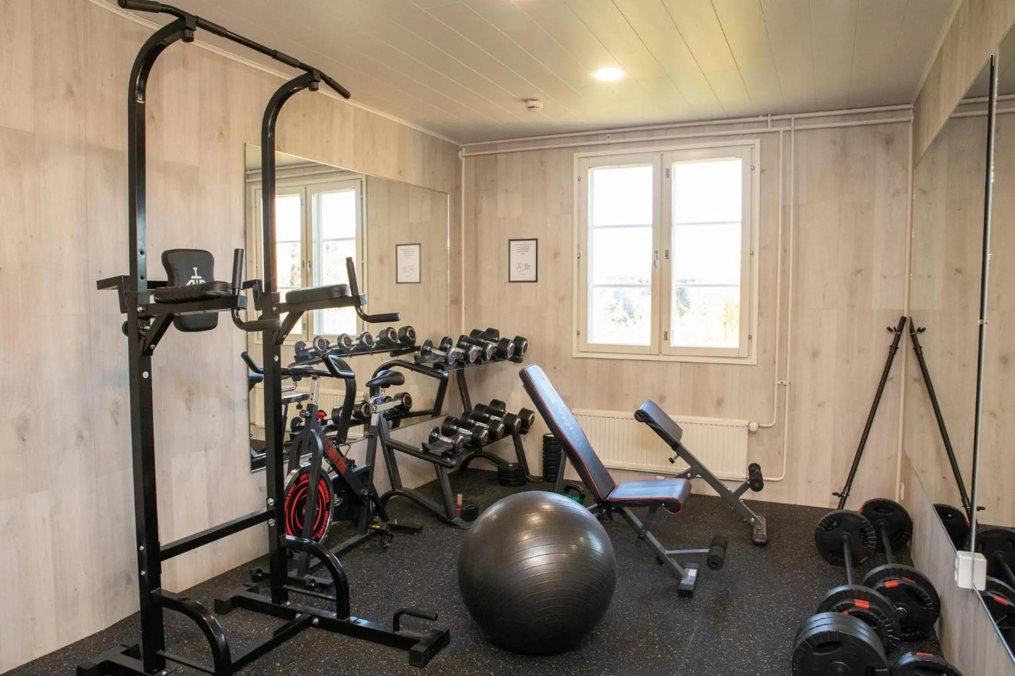 Fitness centre/facilities in Hotel Jokipuisto