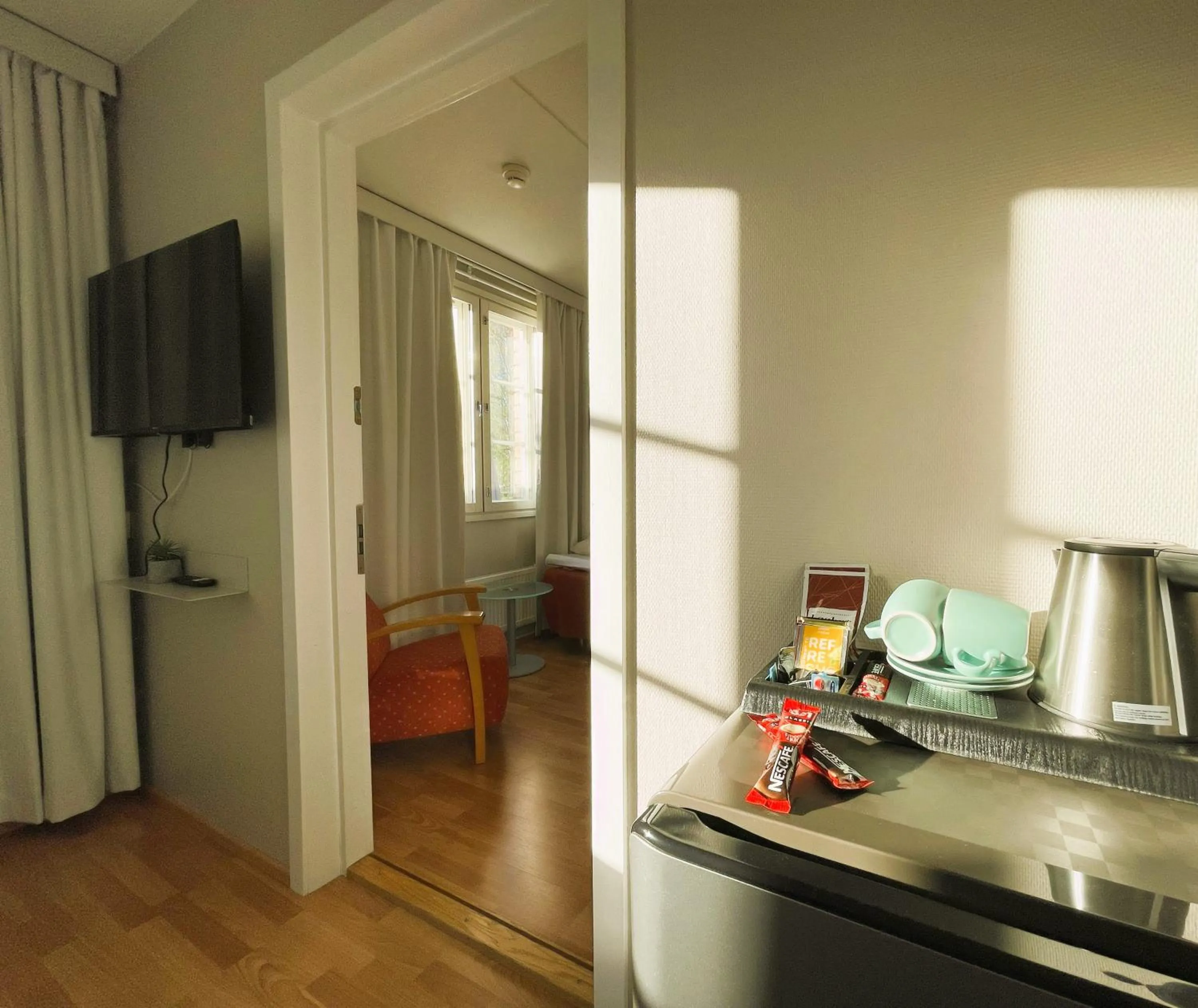 Coffee/tea facilities in Hotel Jokipuisto