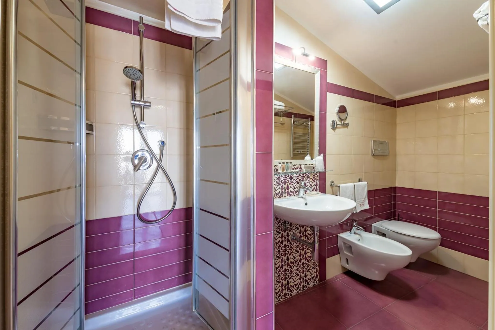 towels in Vittorio Emanuele Boutique Hotel