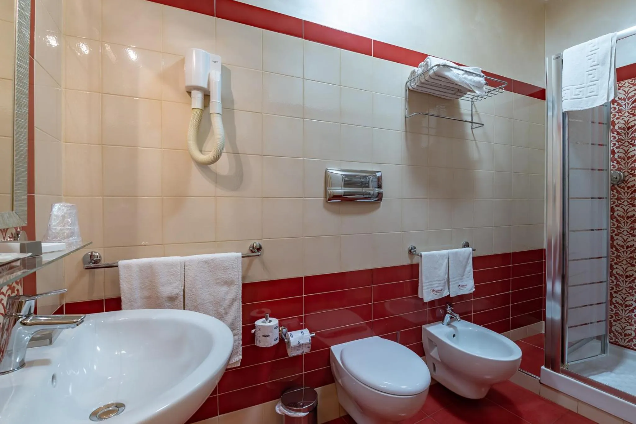 towels in Vittorio Emanuele Boutique Hotel