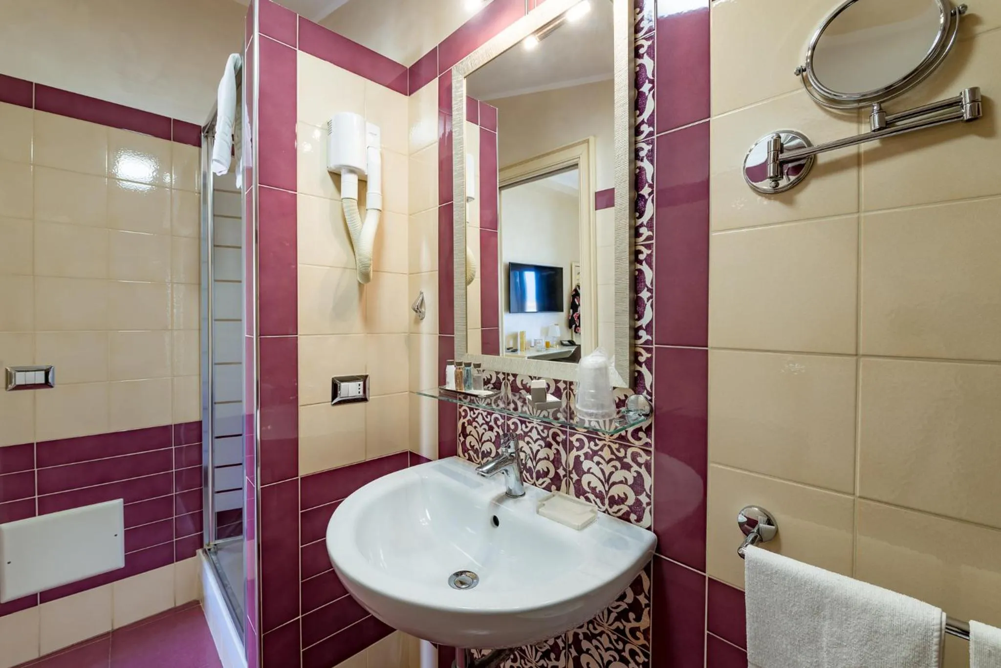 Bathroom in Vittorio Emanuele Boutique Hotel