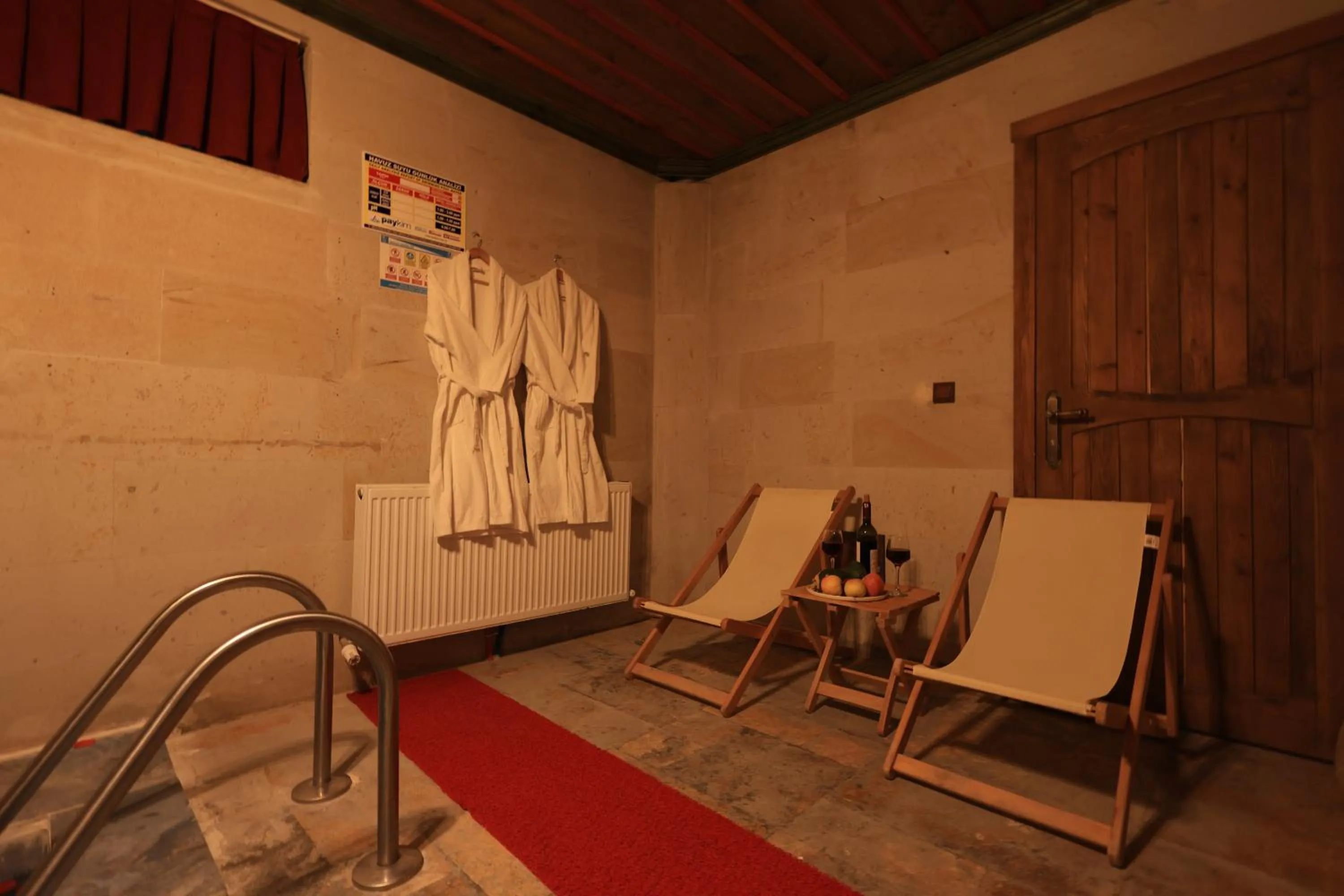 Pool view in Katapa Stone House