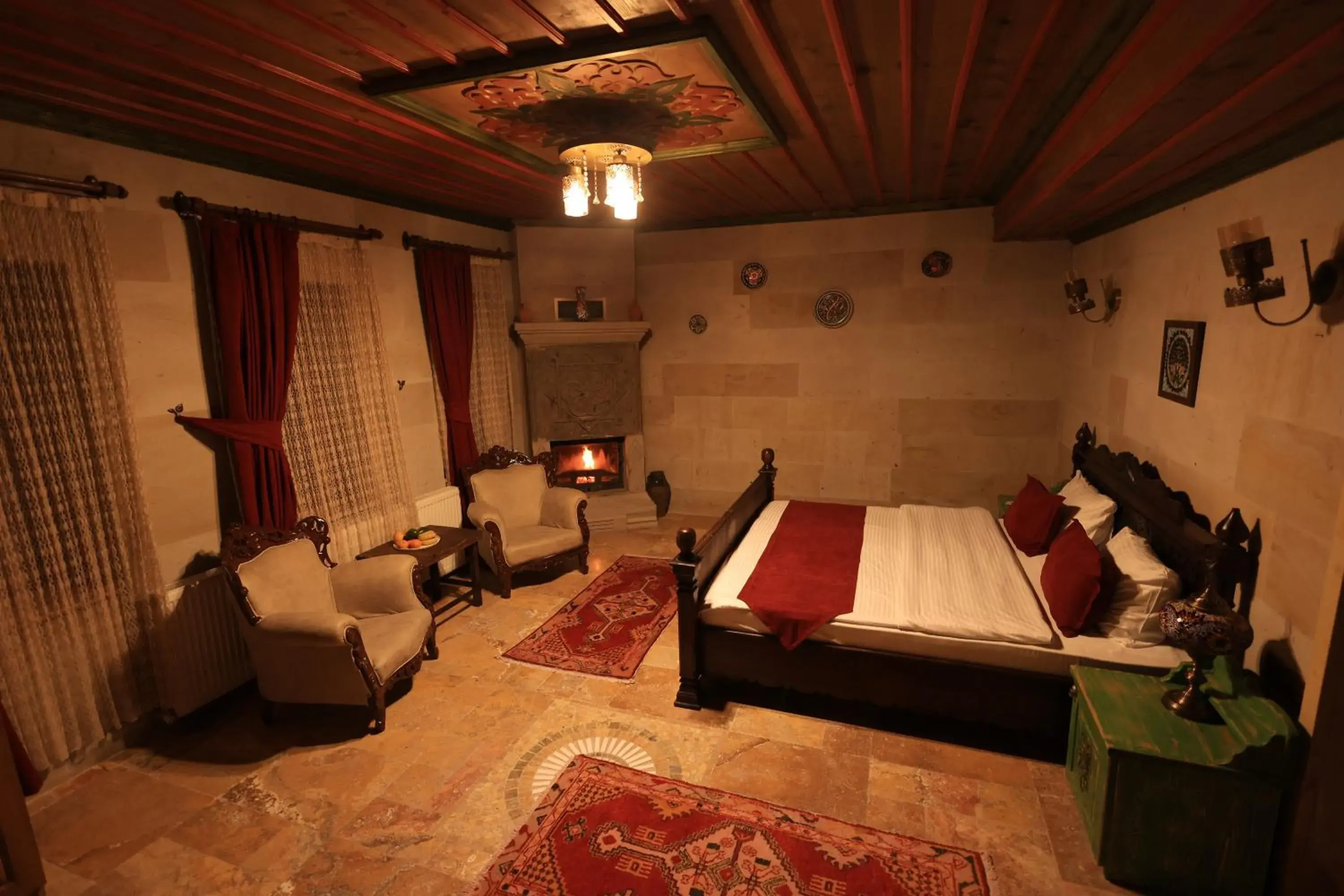TV and multimedia, Bed in Katapa Stone House TV and multimedia, Bed in Katapa Stone House