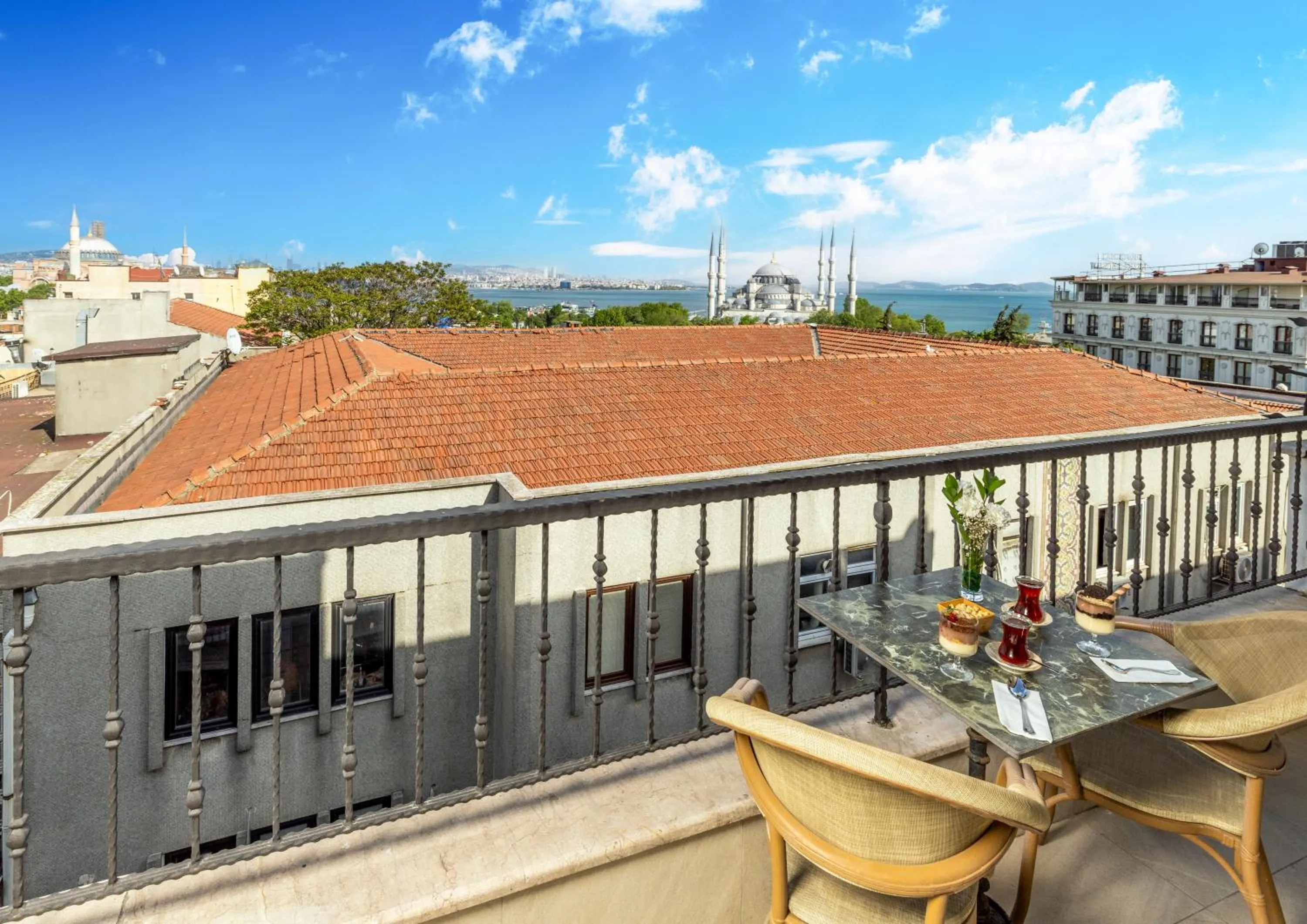 Balcony/Terrace in Rast Hotel Sultanahmet