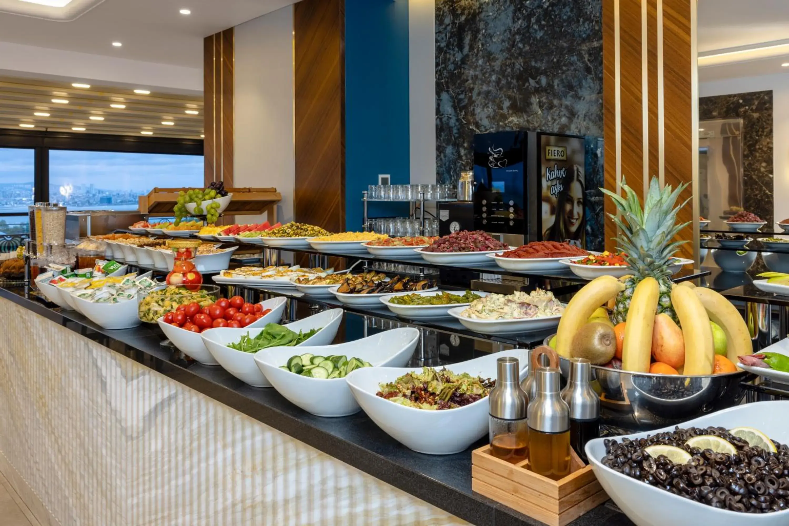 Buffet breakfast in Rast Hotel Sultanahmet Buffet breakfast in Rast Hotel Sultanahmet