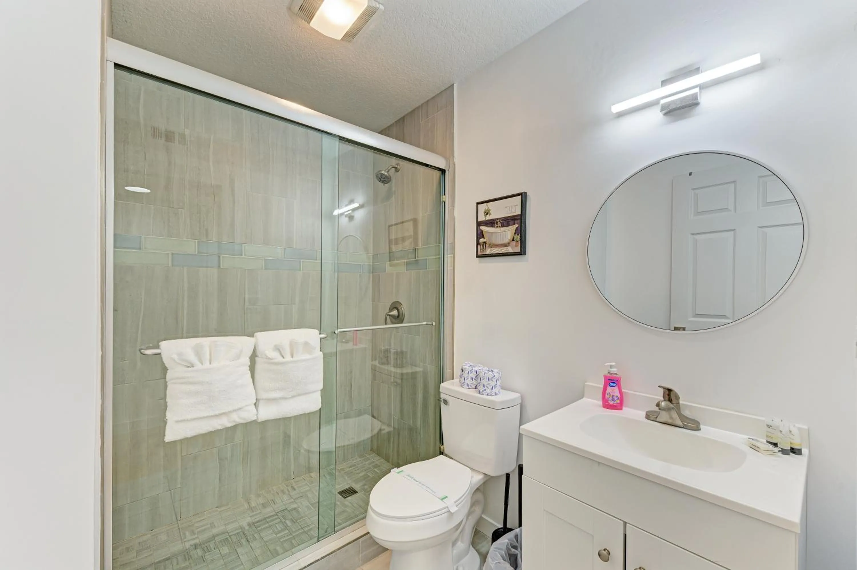 Shower in The Ringling Beach House