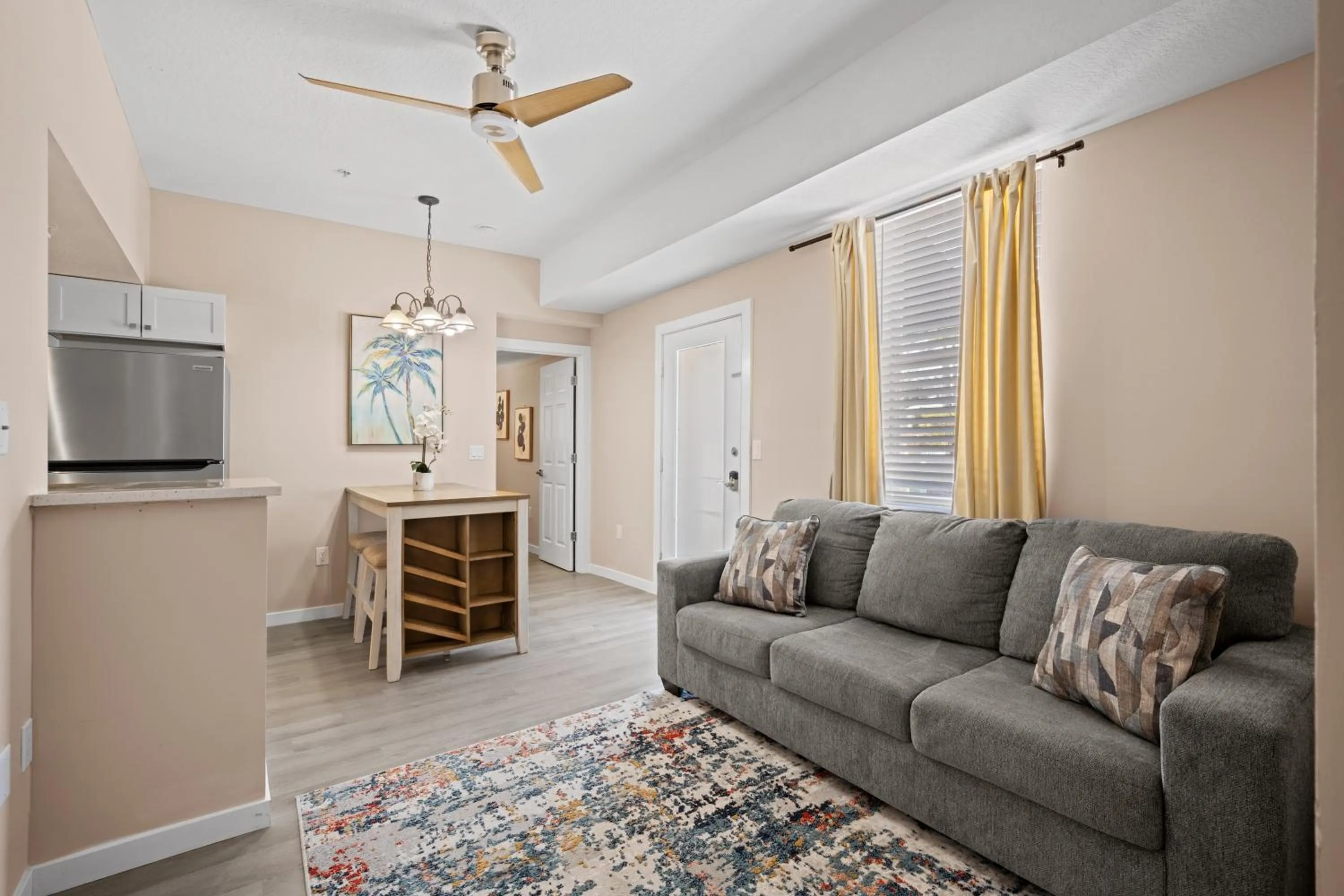 Living room in The Ringling Beach House