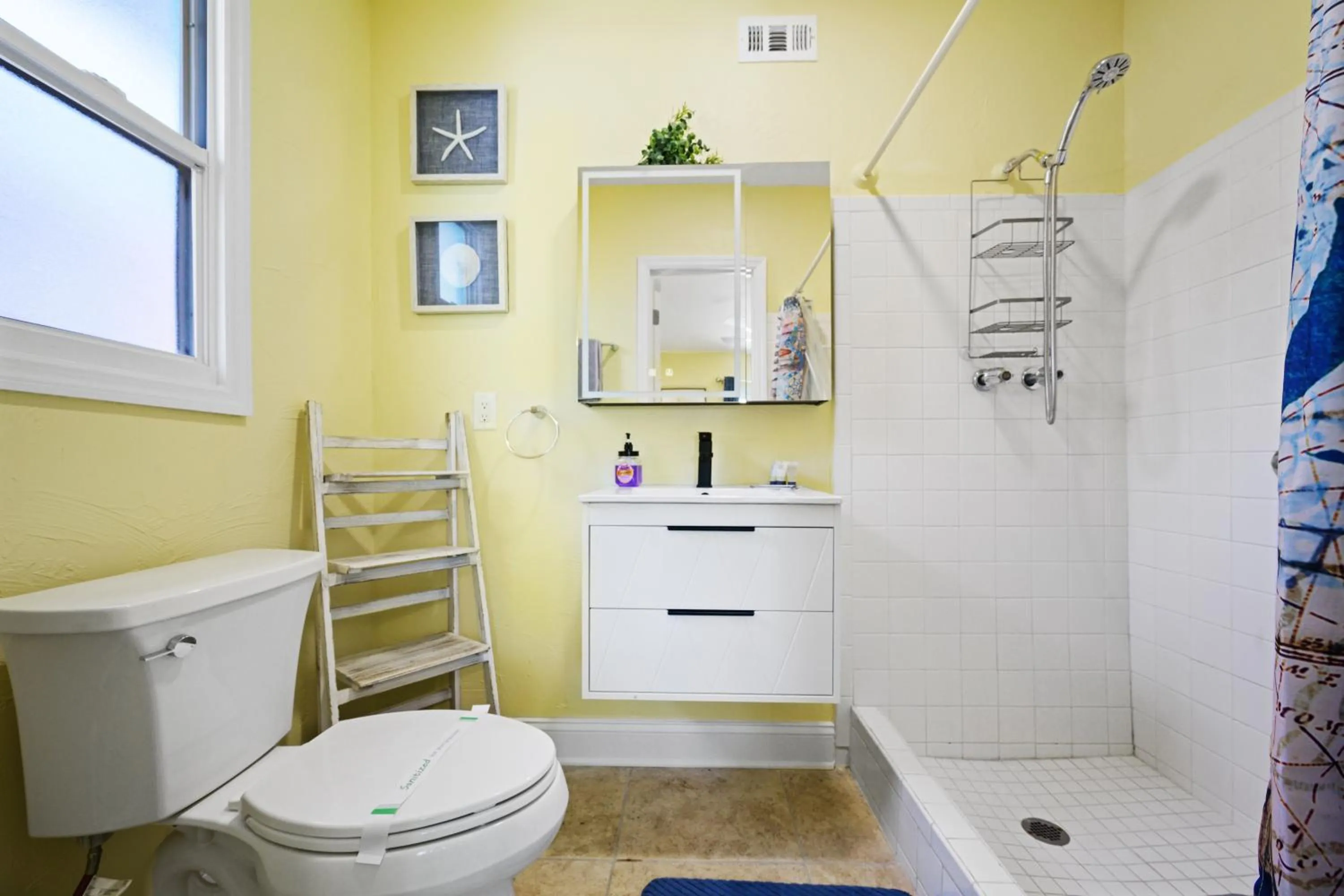 Bathroom in The Ringling Beach House
