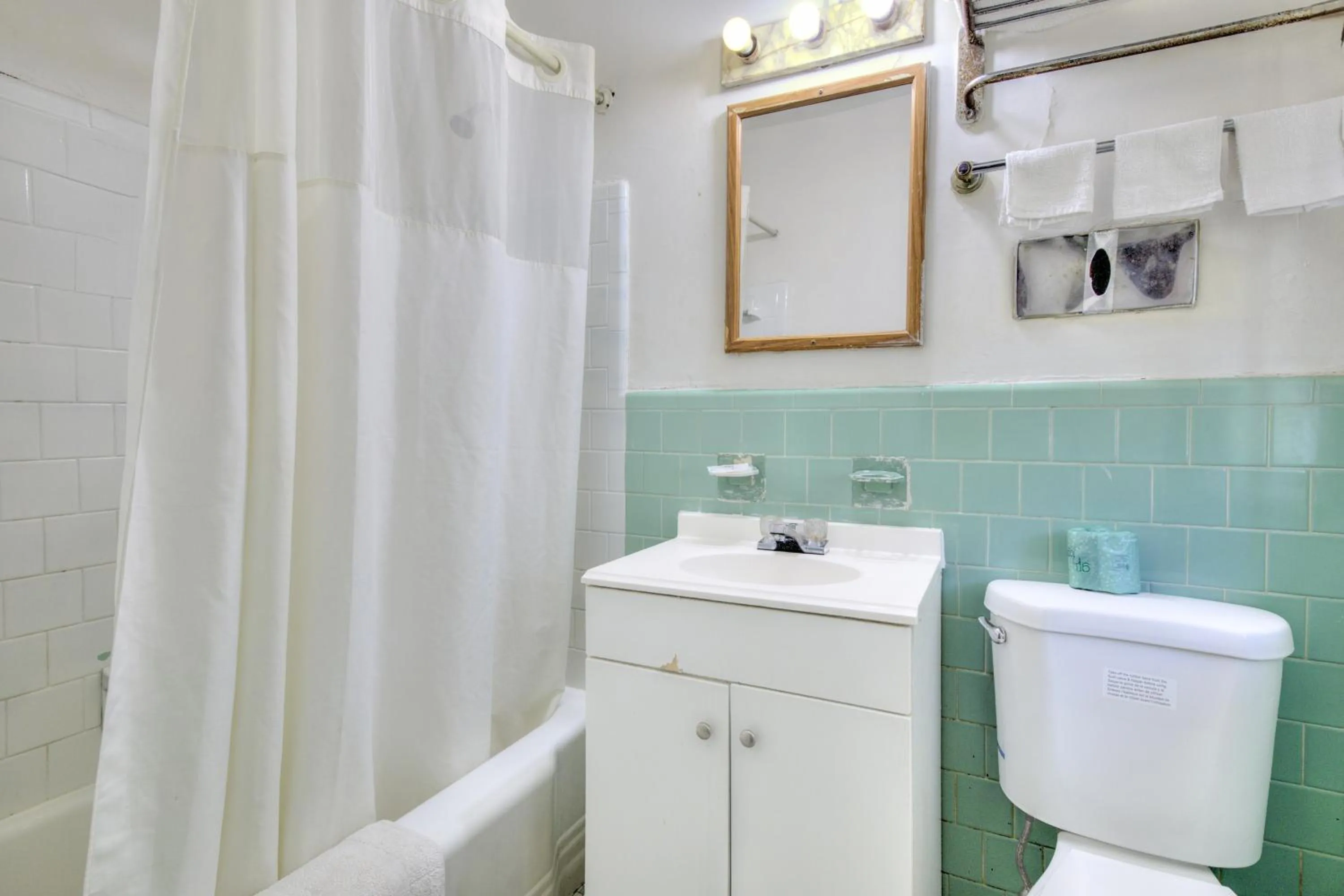 Bathroom in OYO Palm Leaf Motel