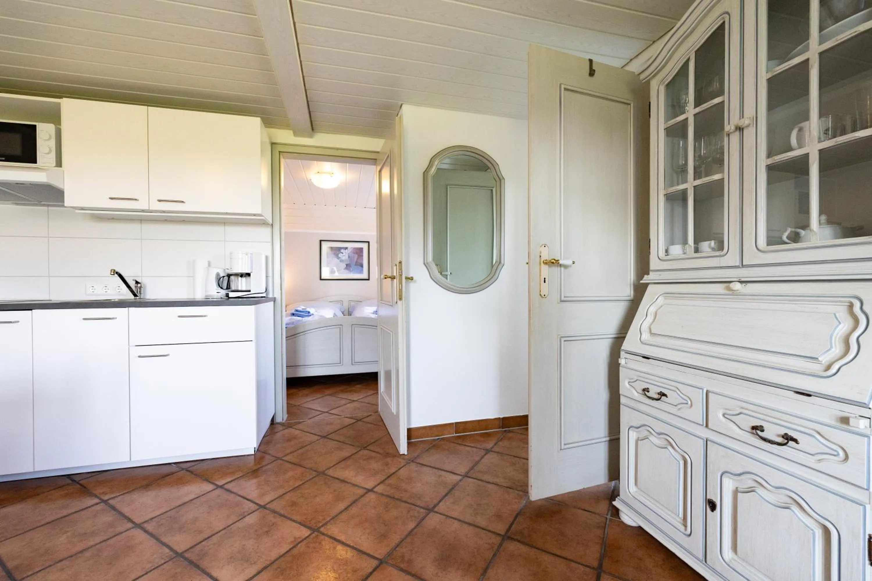 Kitchen or kitchenette in Haus Amanda