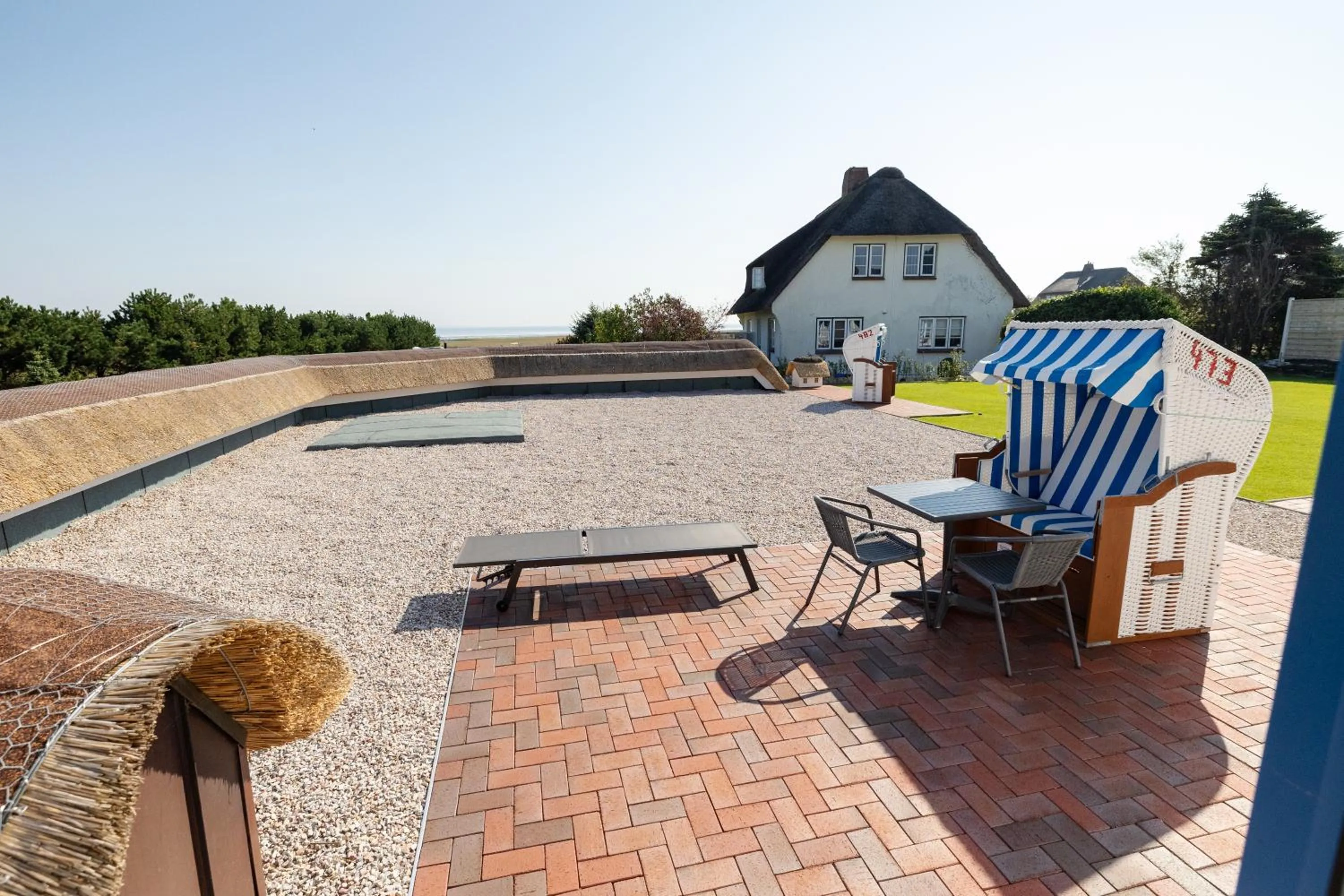 Balcony/Terrace in Haus Amanda