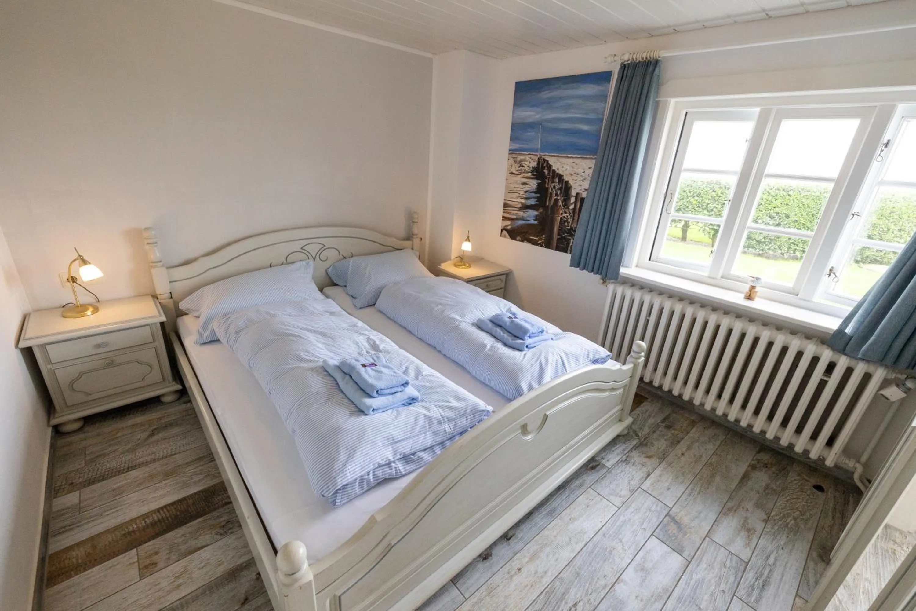 Bedroom, Bed in Haus Amanda