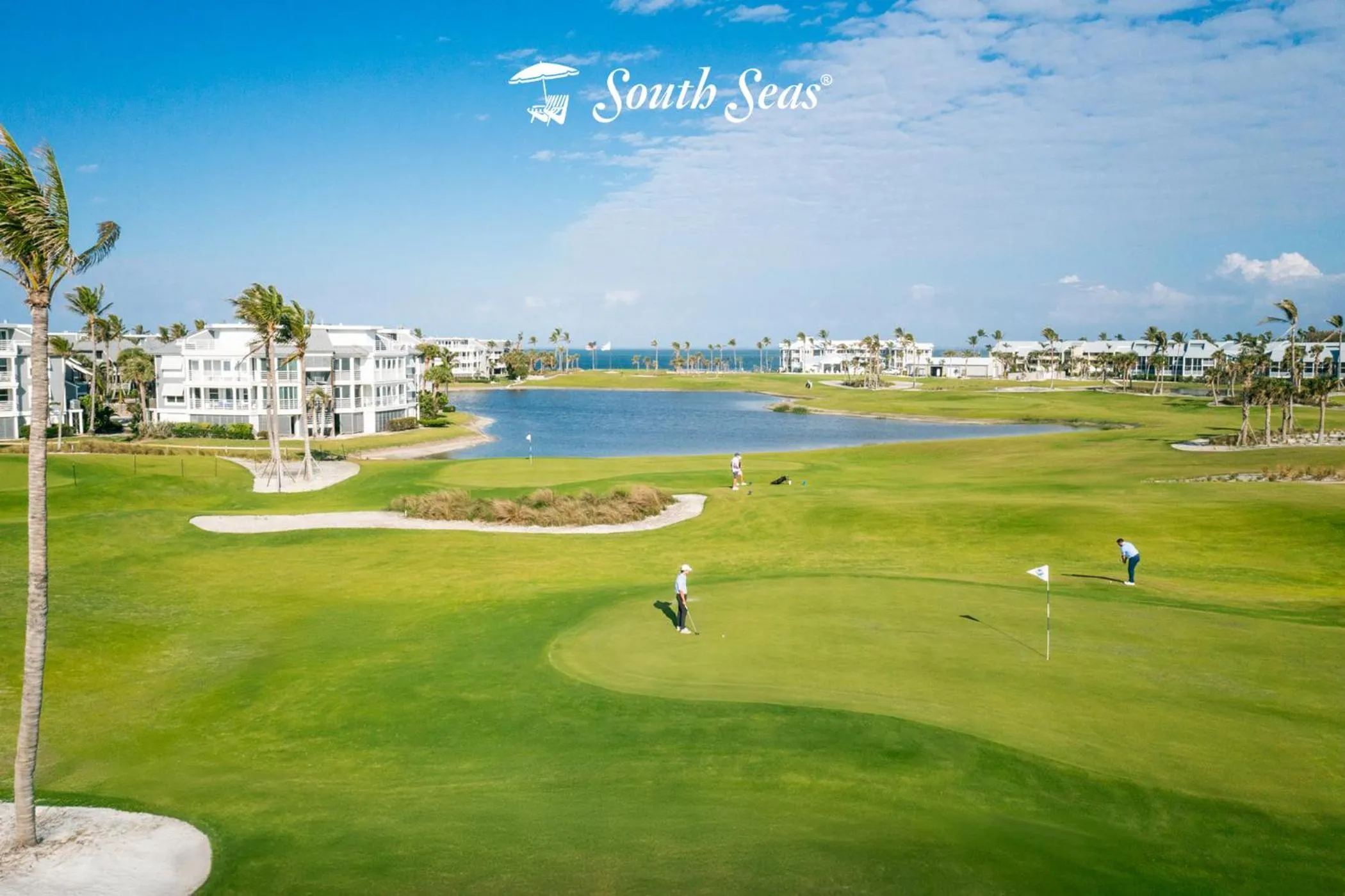 Golfcourse in South Seas