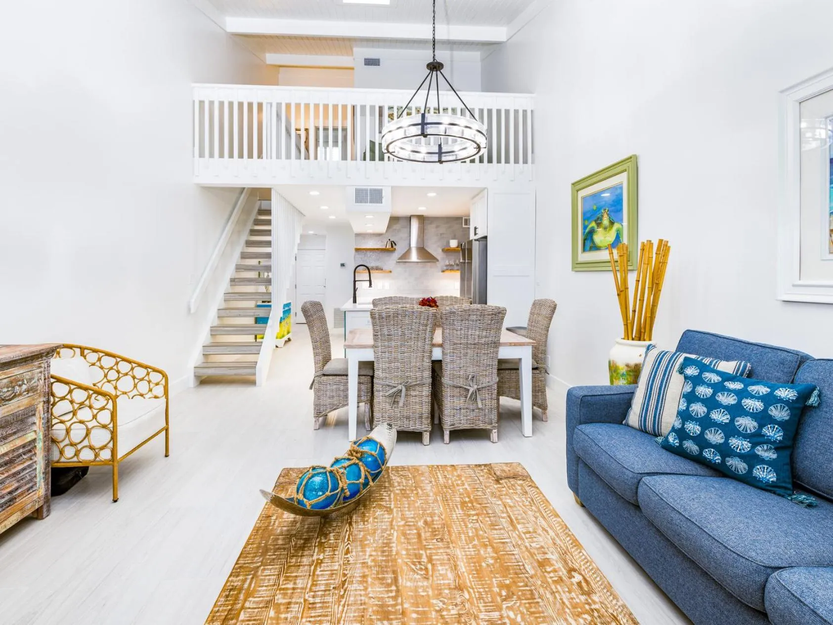 Living room in South Seas