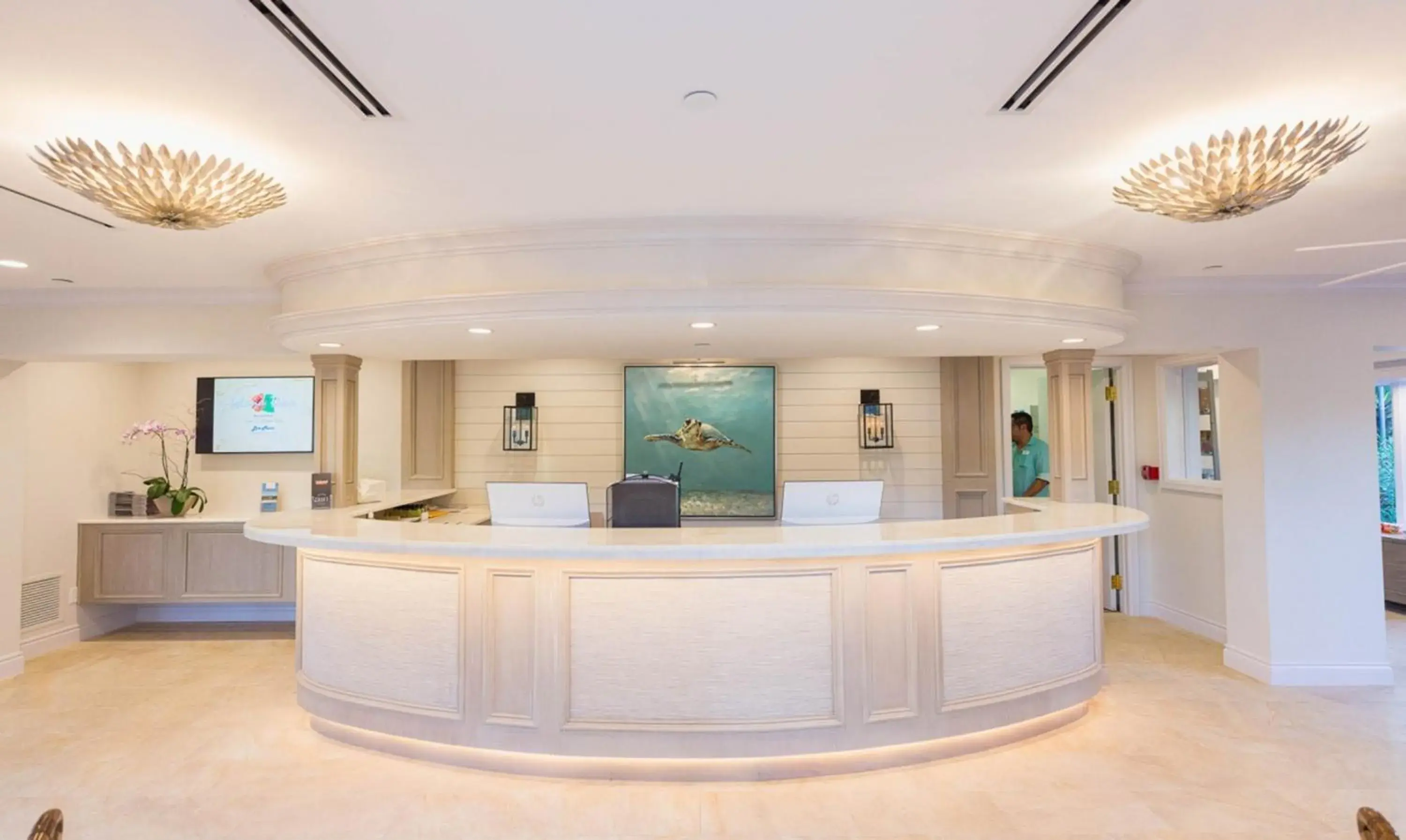 Lobby or reception in Sanibel Inn Lobby or reception in Sanibel Inn