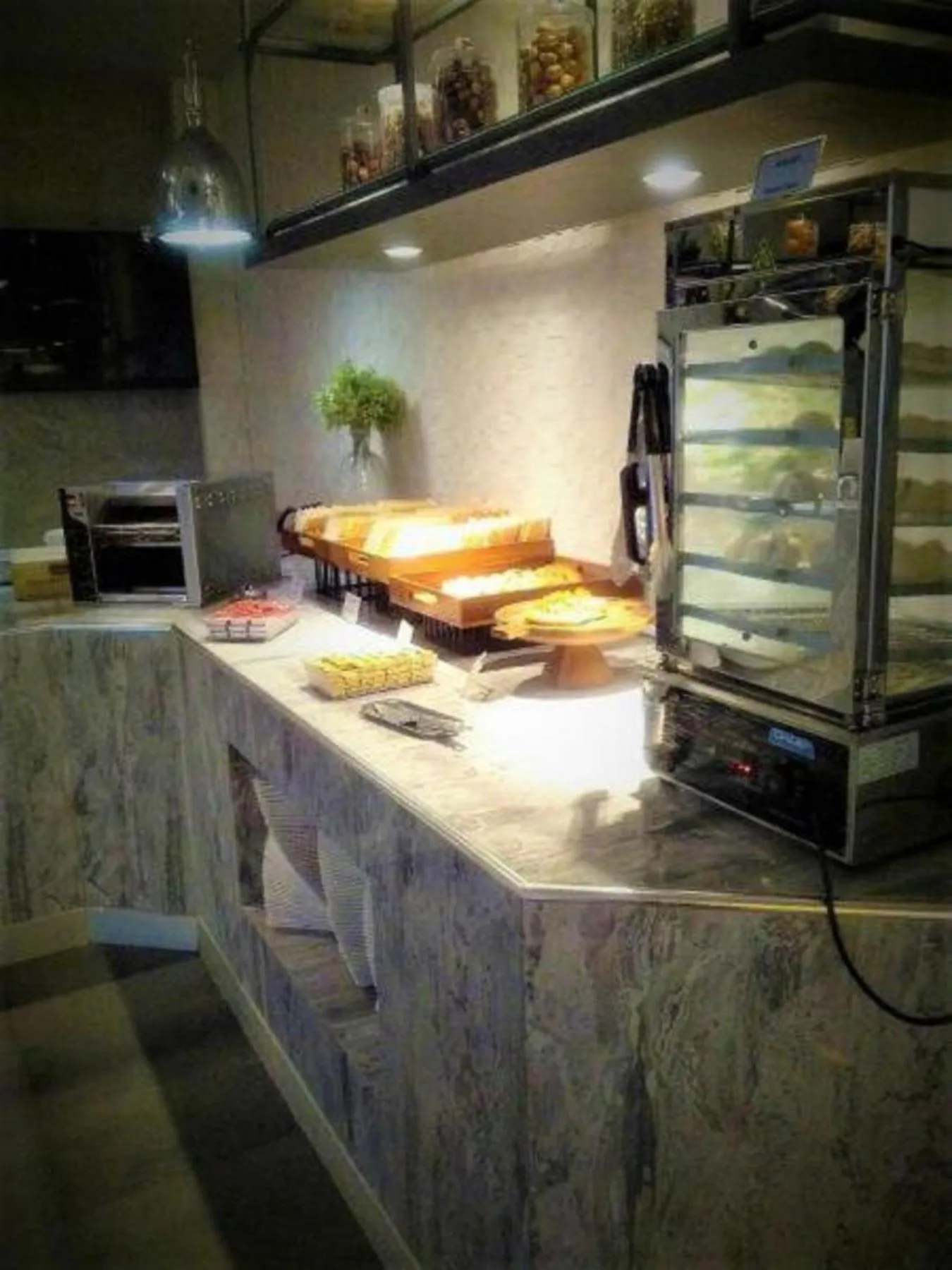 Buffet breakfast in Shanty of HinNam Condominium