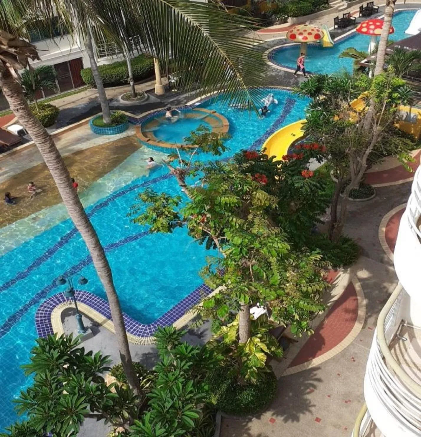 Pool view in Shanty of HinNam Condominium