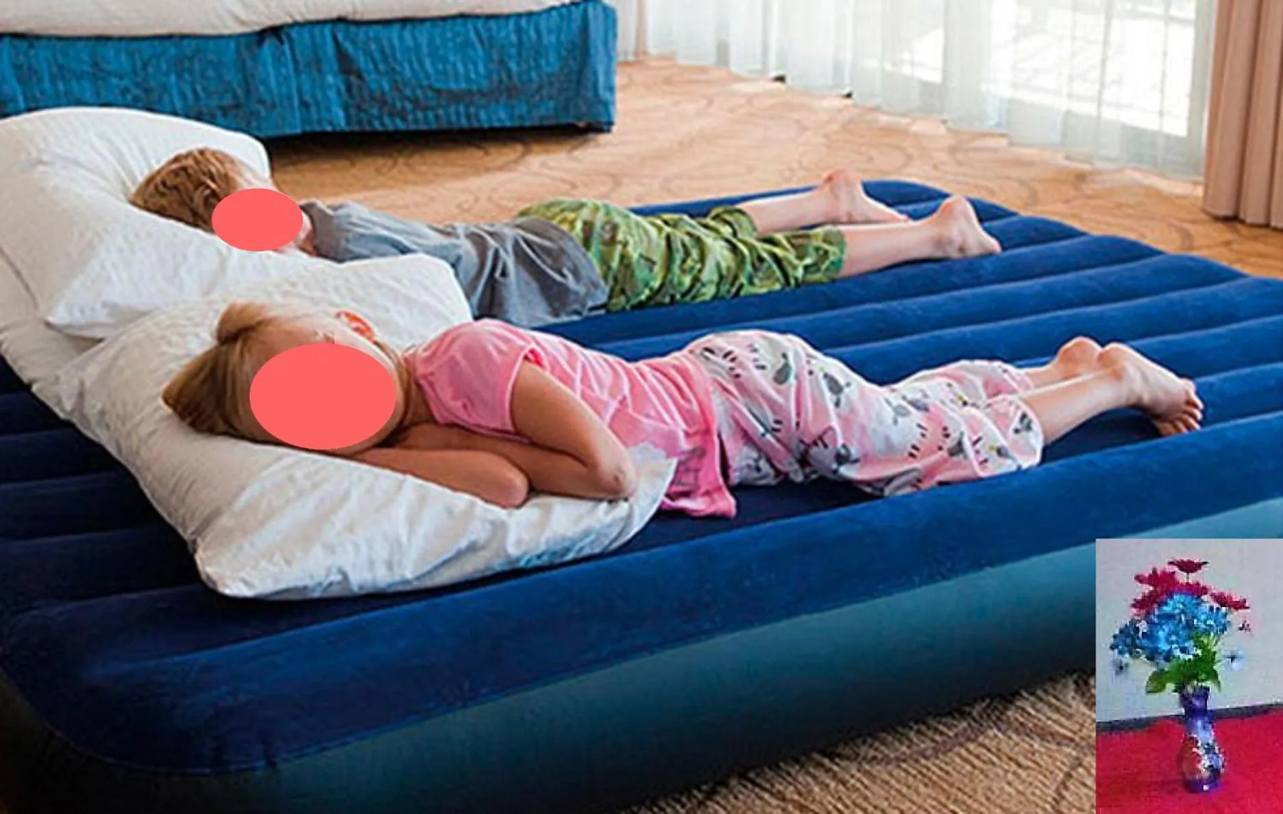 Bed in Shanty of HinNam Condominium