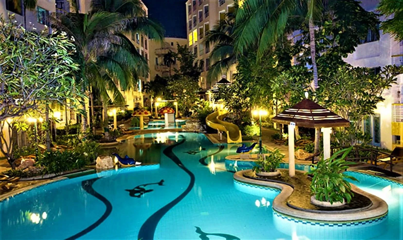Pool view in Shanty of HinNam Condominium