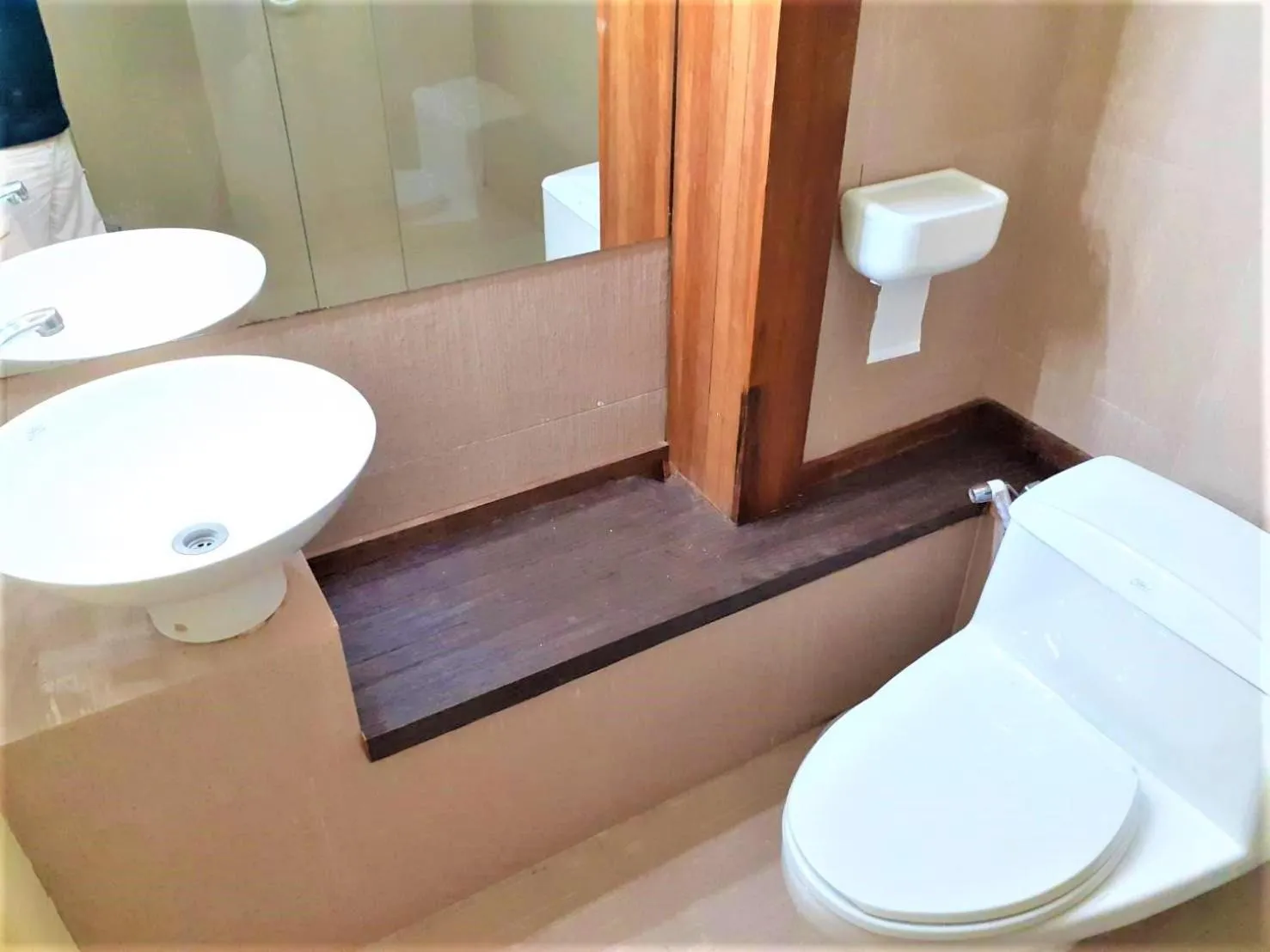 Toilet in Shanty of HinNam Condominium