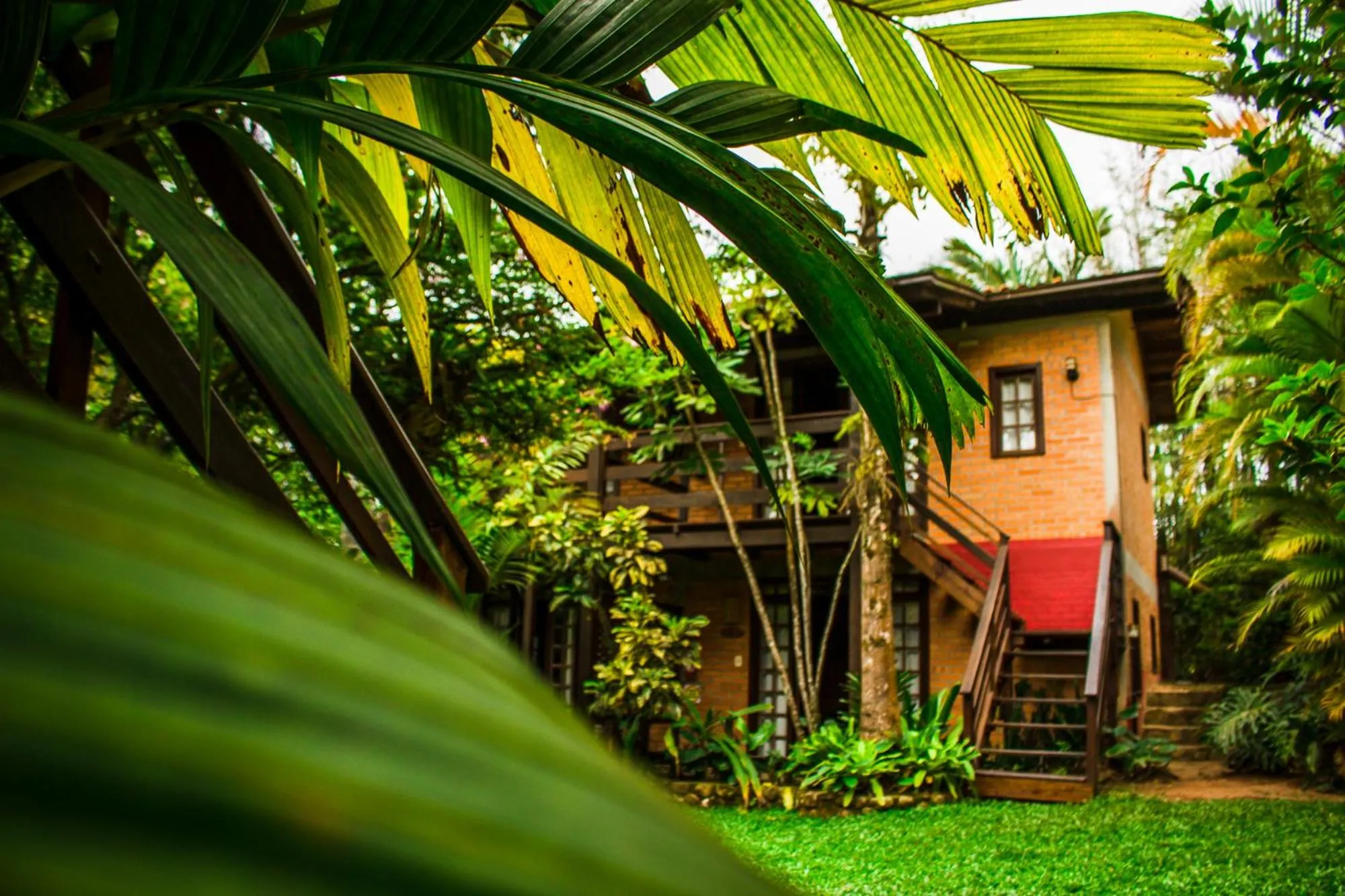 On site in Pousada Além do Jardim