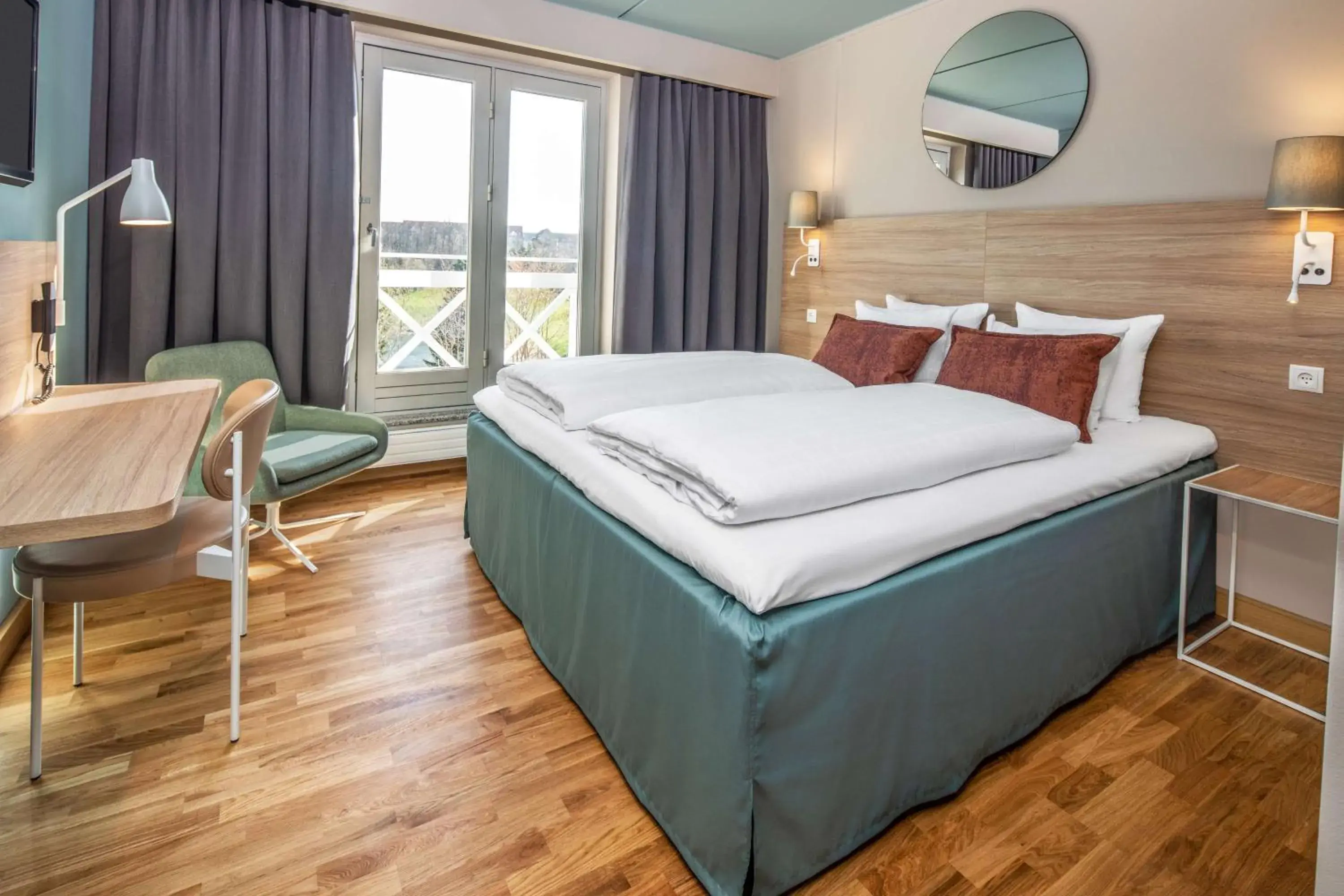 Bedroom, Bed in Scandic Roskilde Park Bedroom, Bed in Scandic Roskilde Park