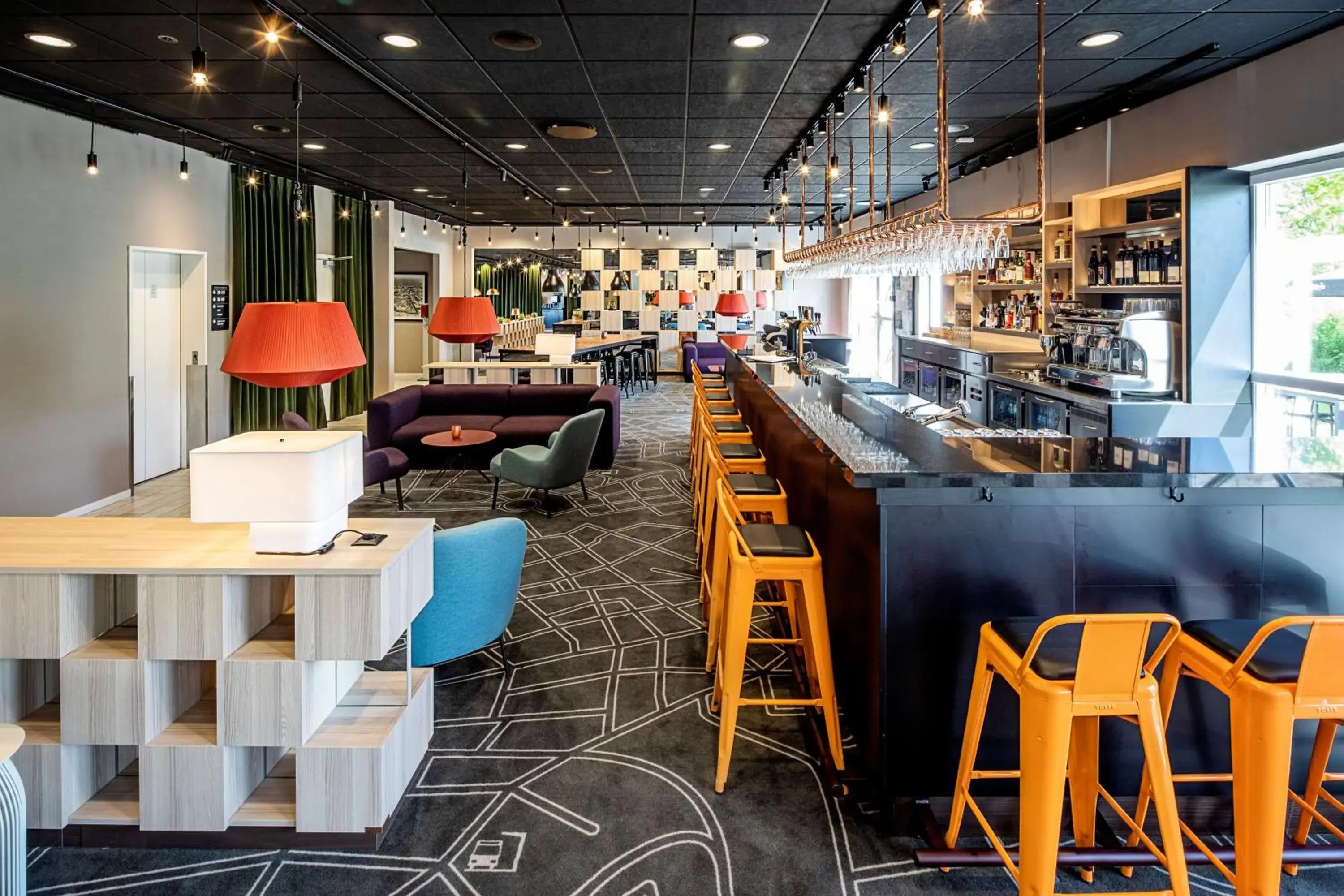 Lounge or bar in Scandic Roskilde Park Lounge or bar in Scandic Roskilde Park